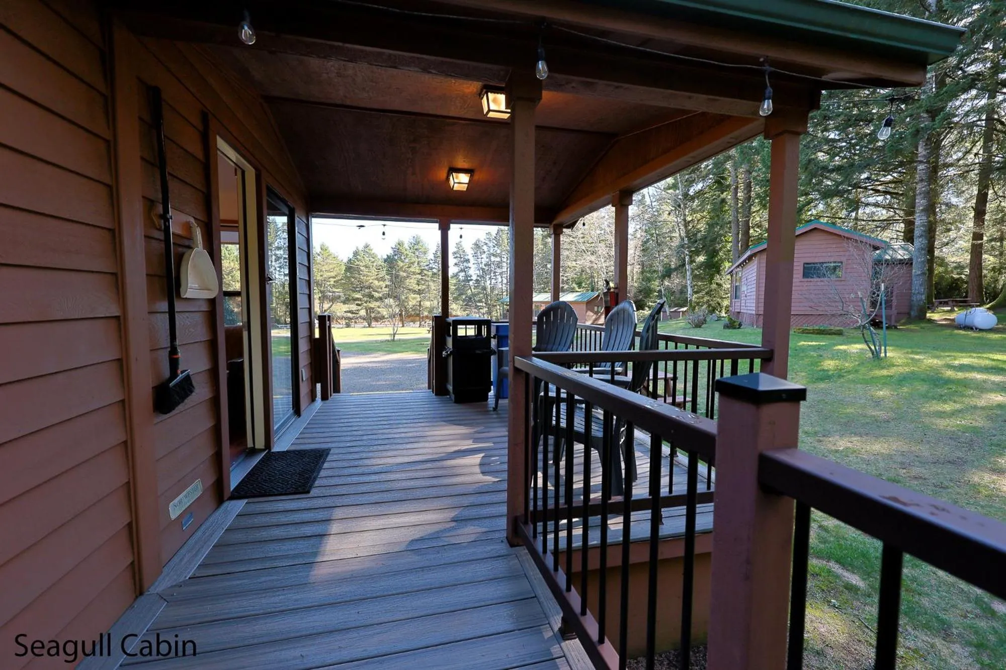 Balcony/Terrace in Park Motel and Cabins