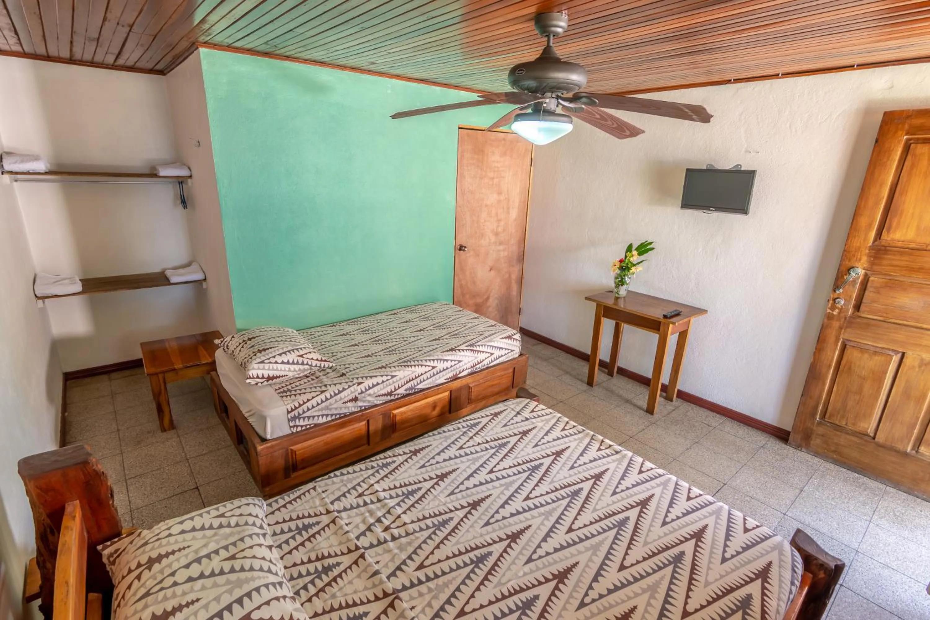 Decorative detail, Bed in Cabinas Arrecife