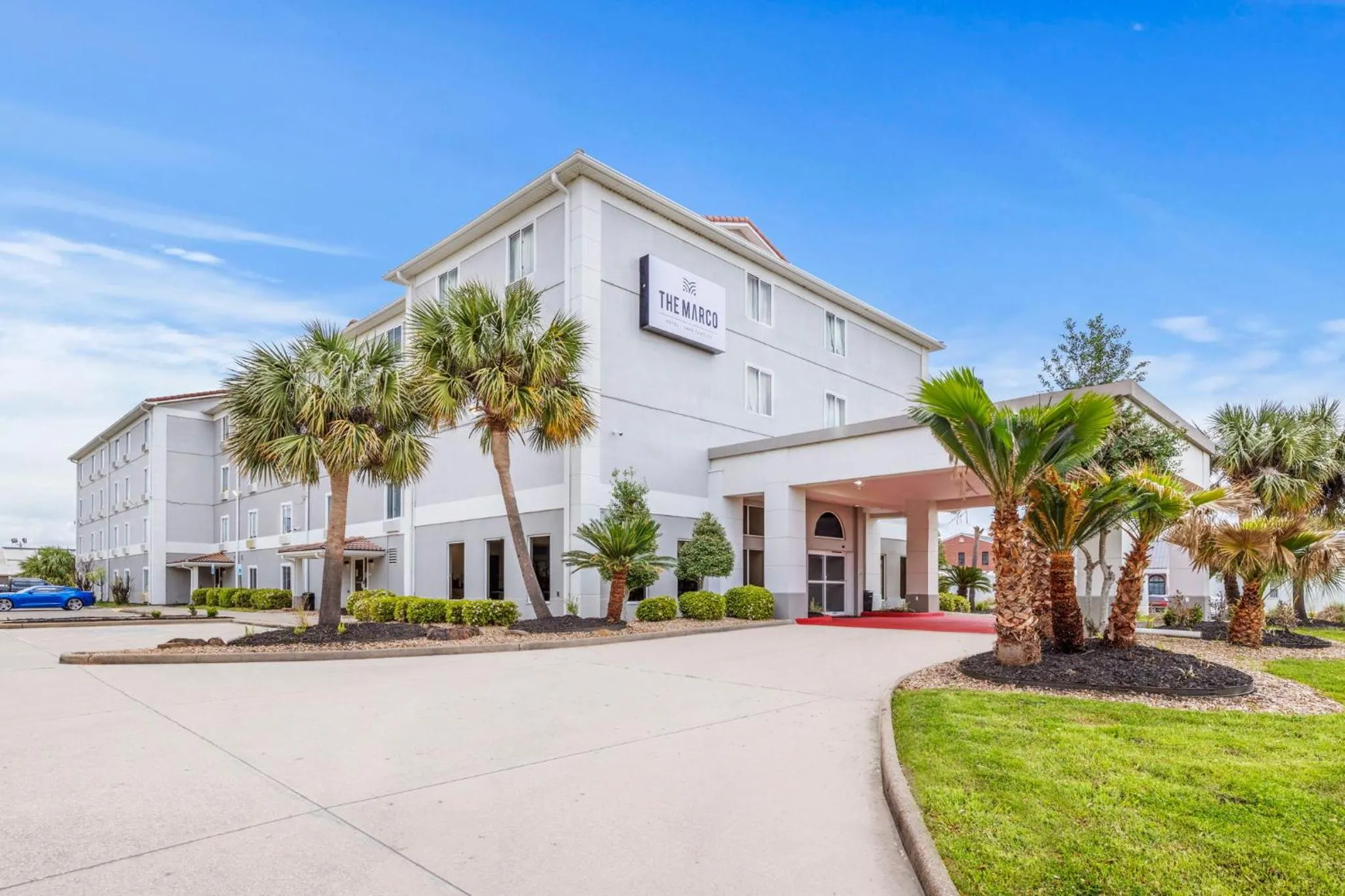 Property building in The Marco Hotel Lake Charles