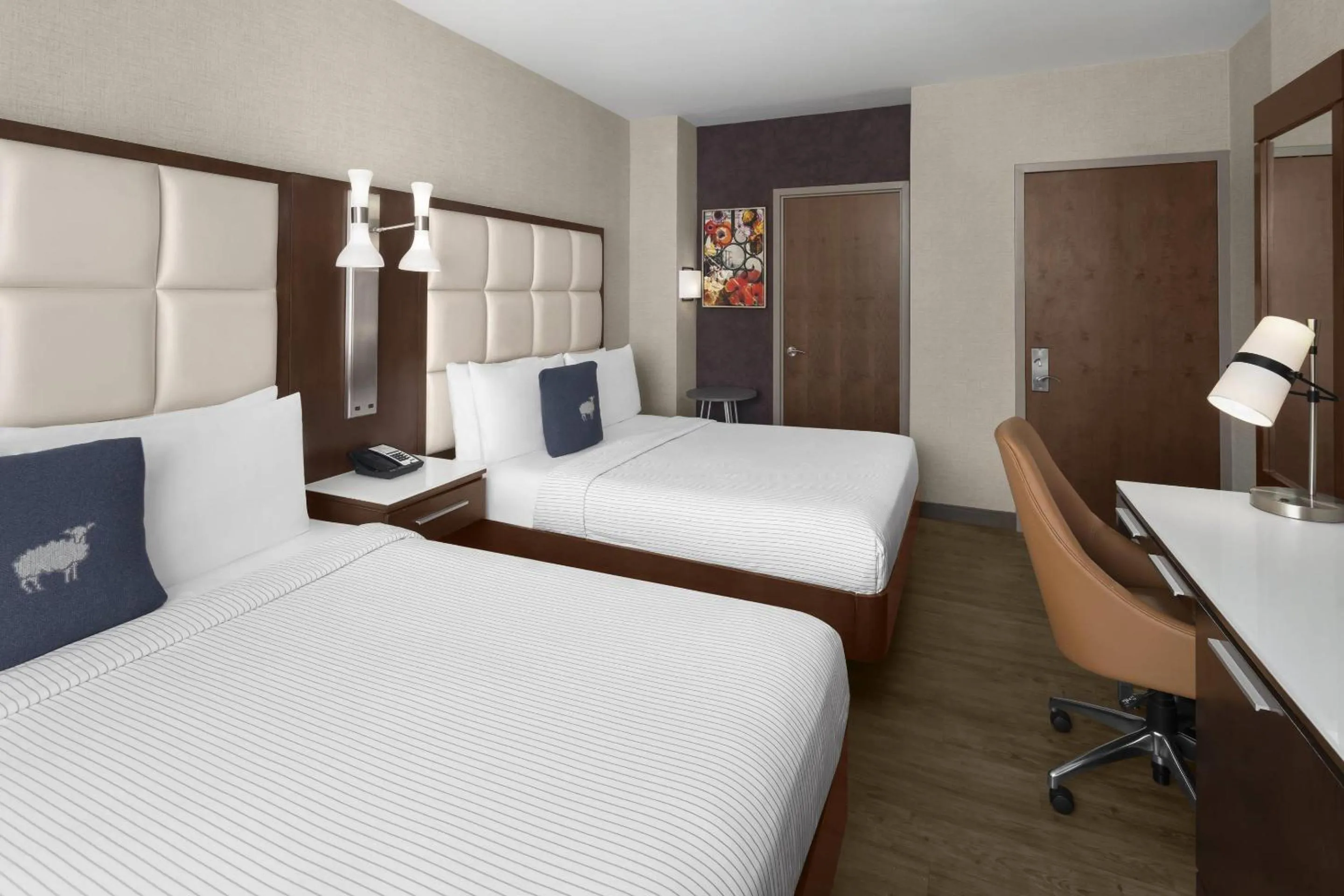 Bedroom, Bed in Cambria Hotel New York - Chelsea