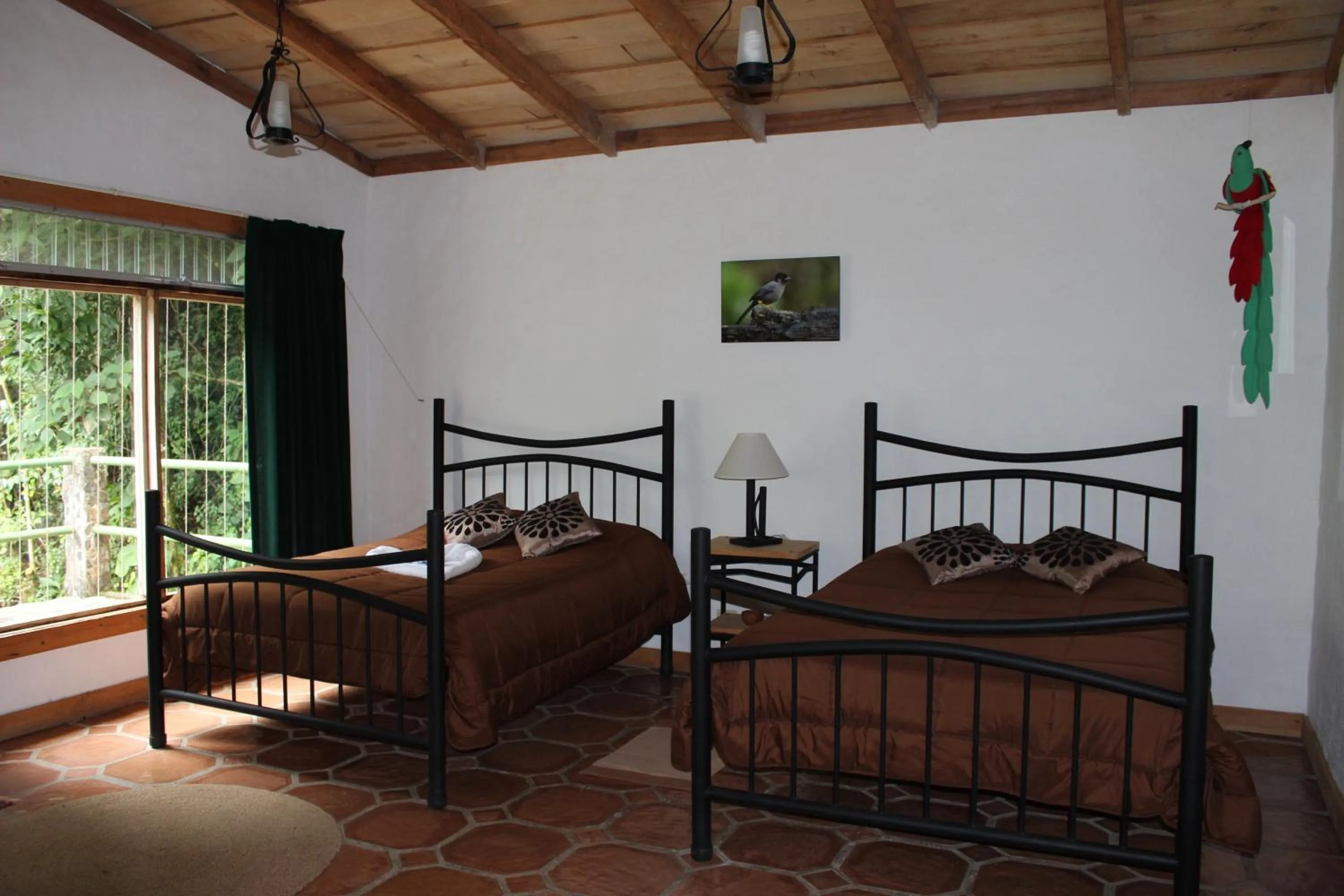 Bed in Bosque de Paz Reserva Biologica