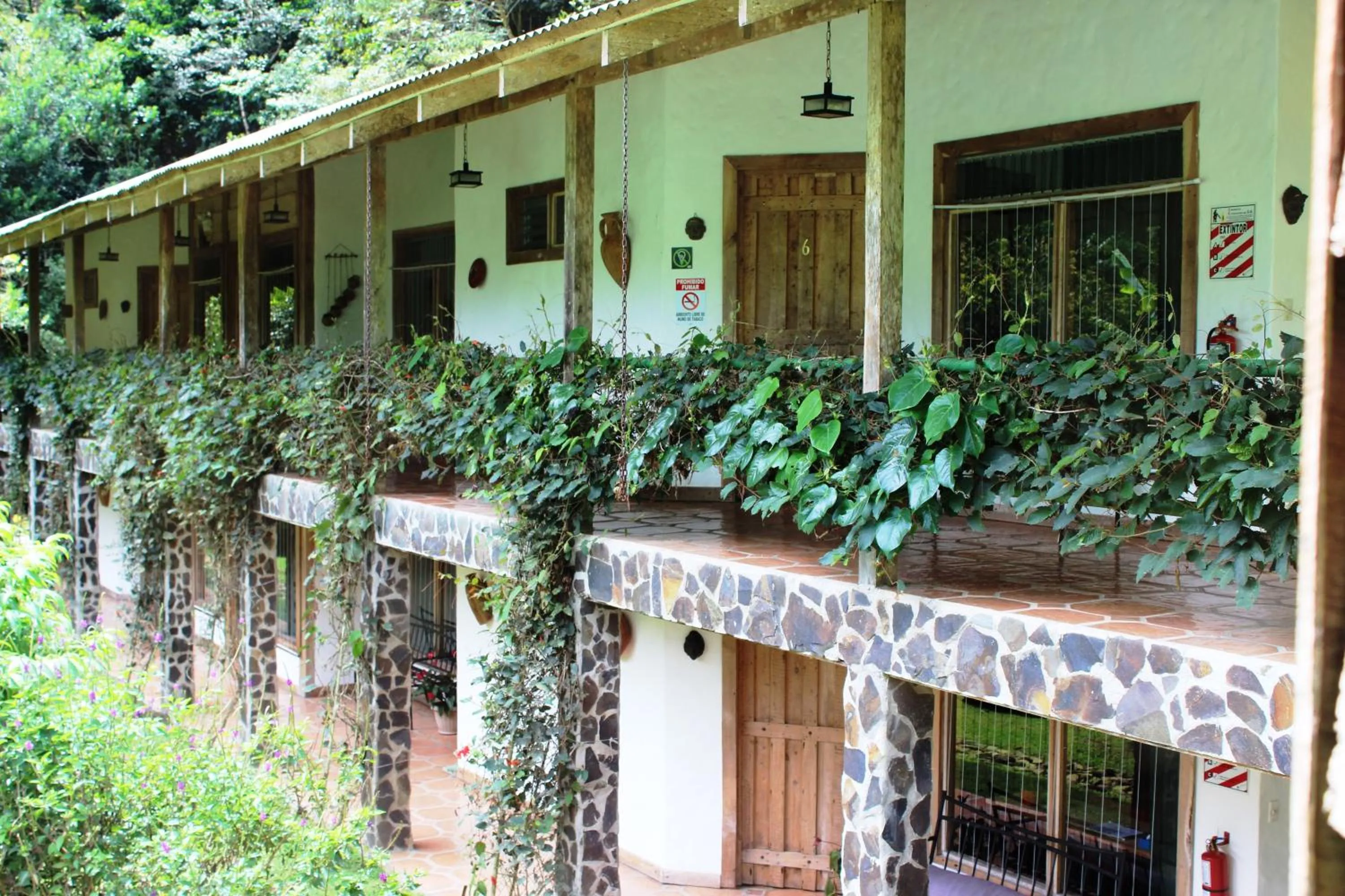 Facade/entrance in Bosque de Paz Reserva Biologica