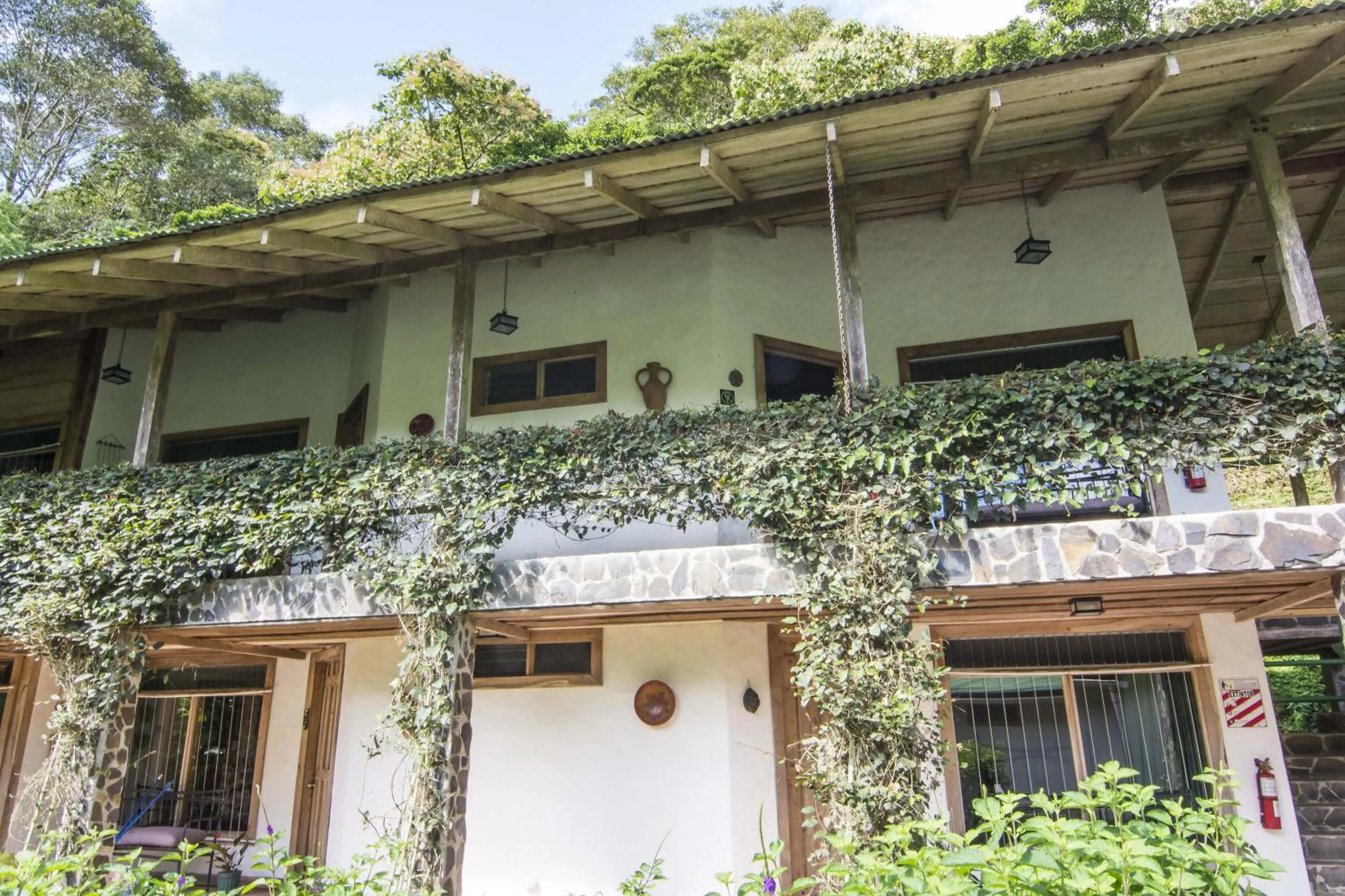 Facade/entrance in Bosque de Paz Reserva Biologica