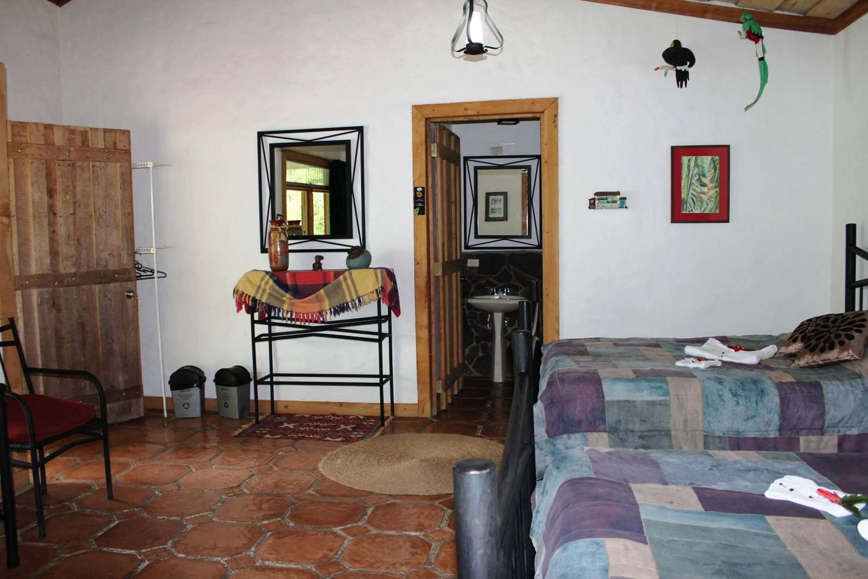 Bed in Bosque de Paz Reserva Biologica