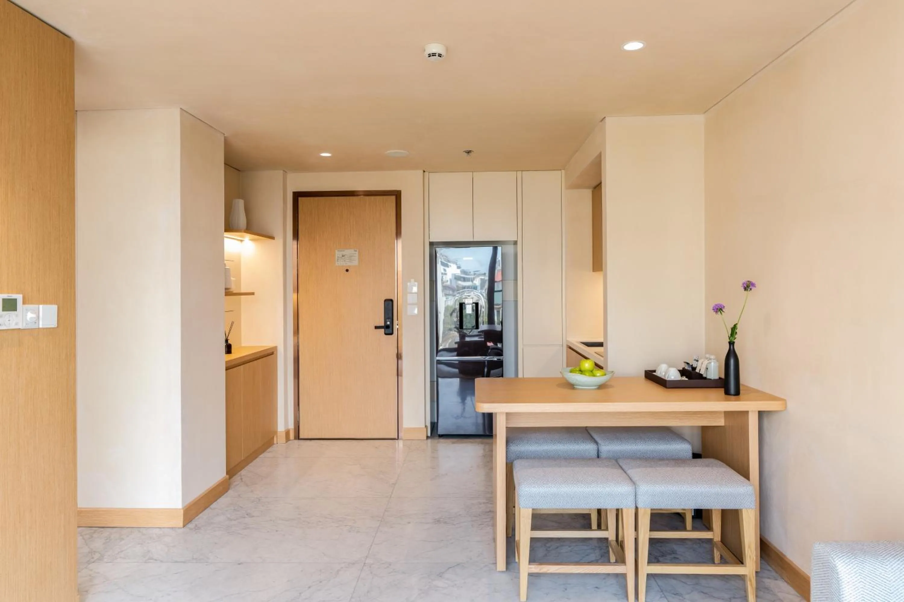 Kitchen or kitchenette in The Five Suites Lilas