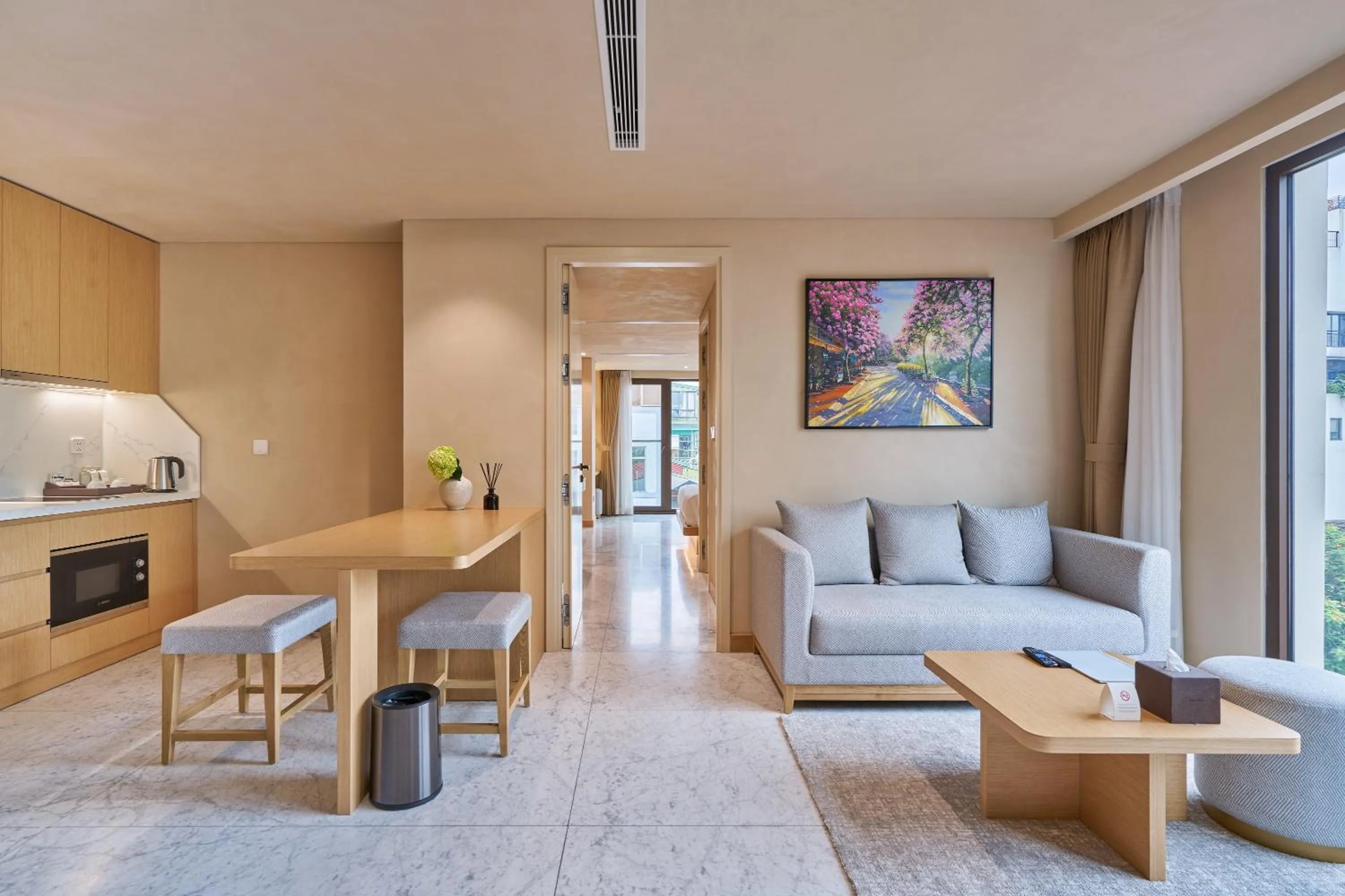 Living room in The Five Suites Lilas