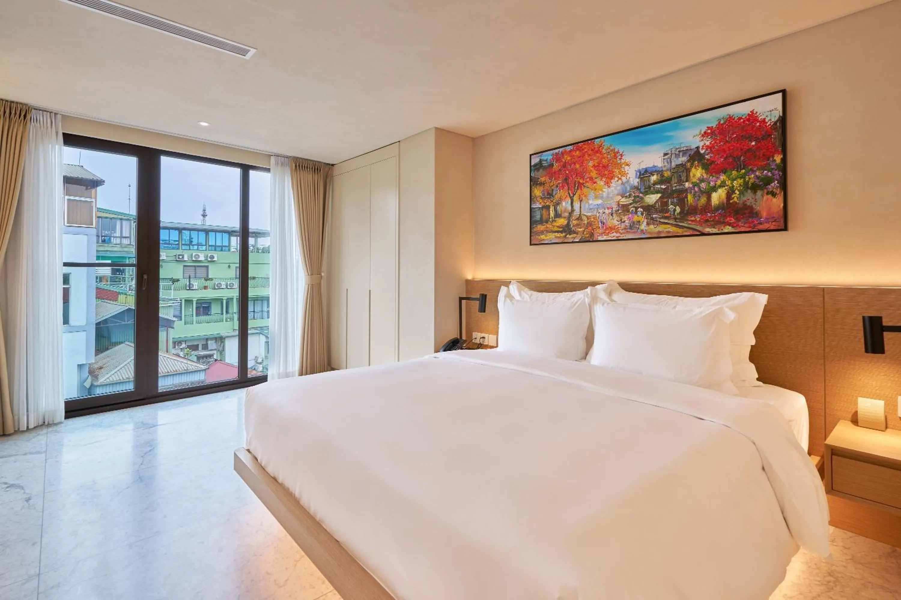 Bedroom, Bed in The Five Suites Lilas