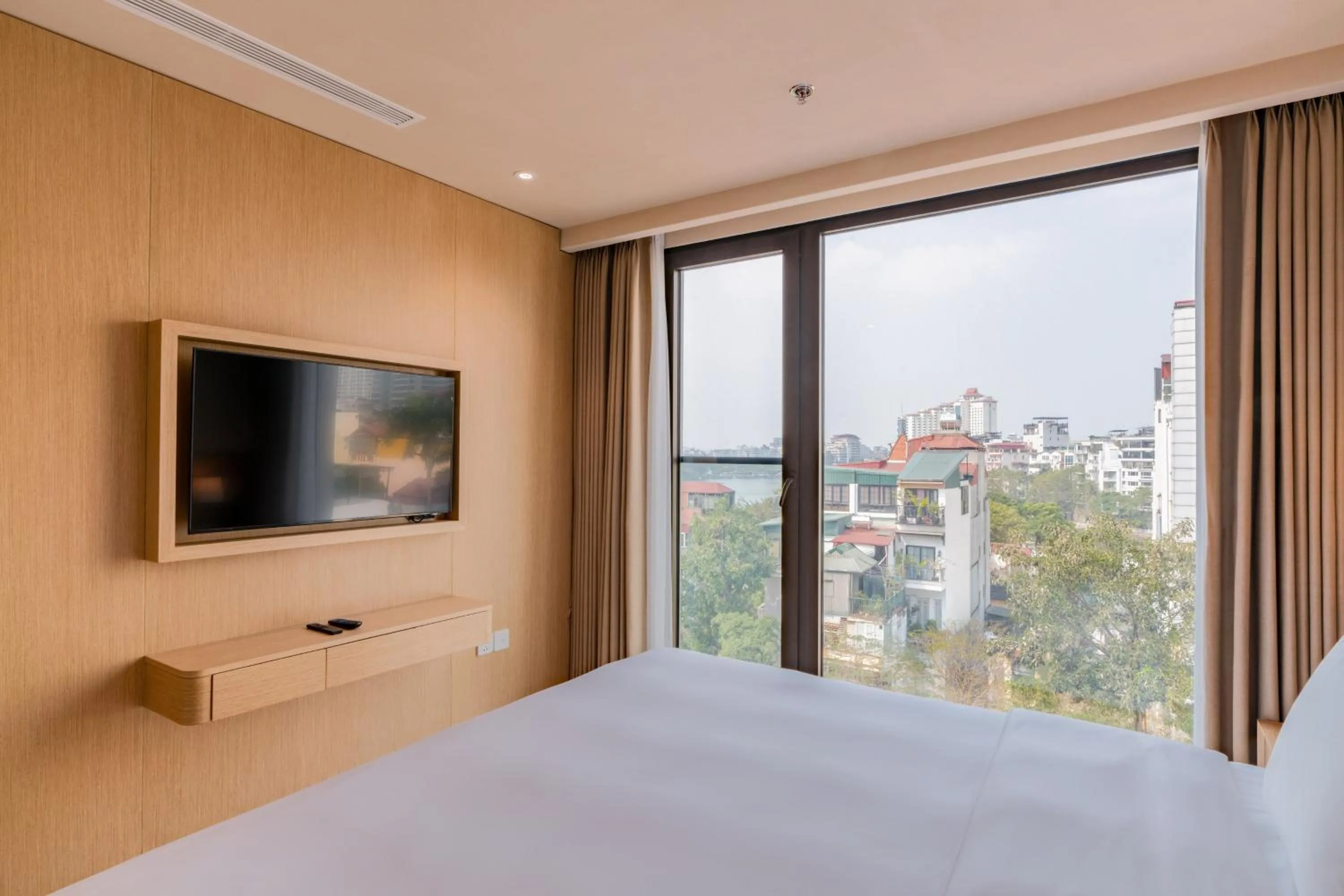 Bed in The Five Suites Lilas