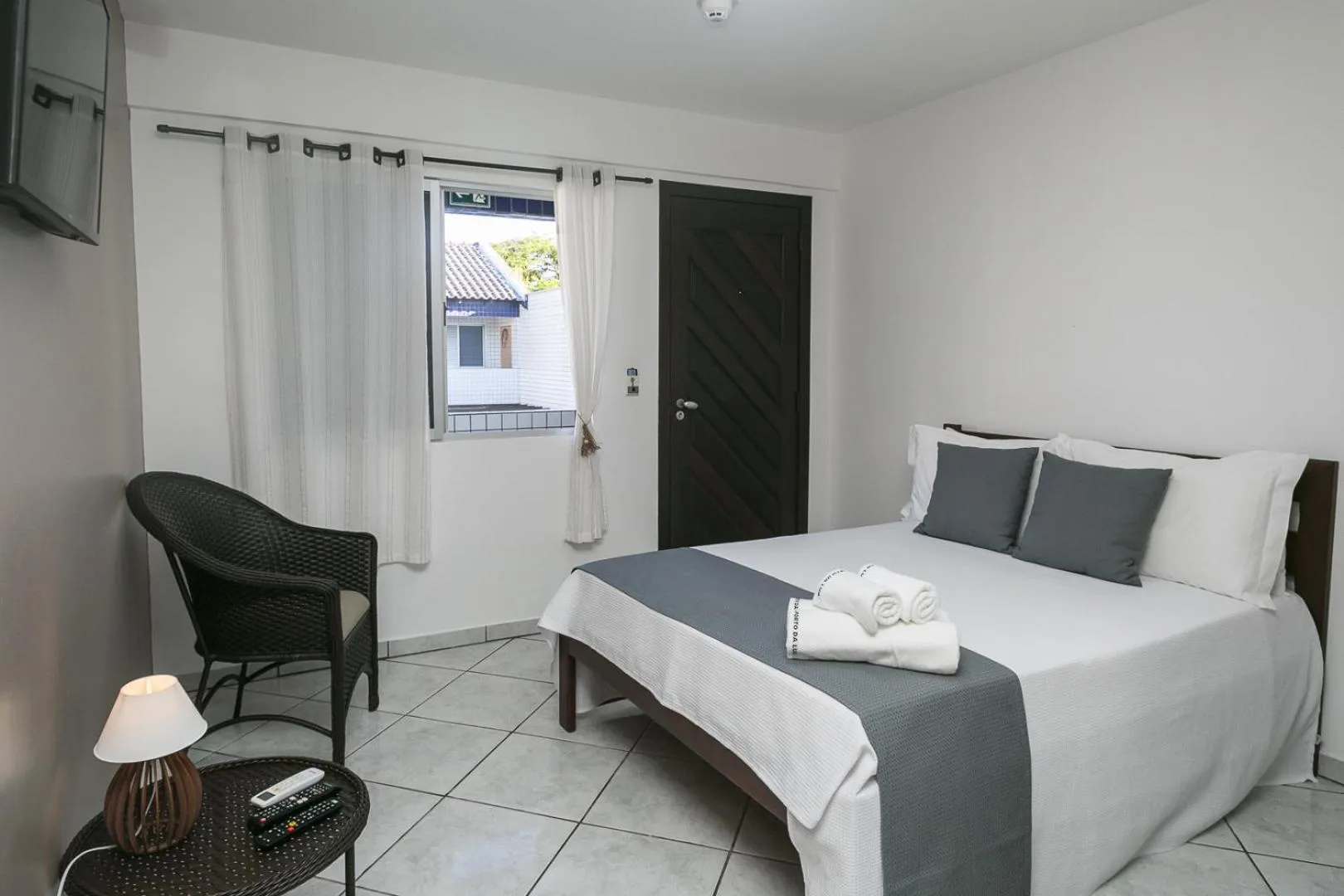 Photo of the whole room, Bed in Hotel Pousada Porto da Lua