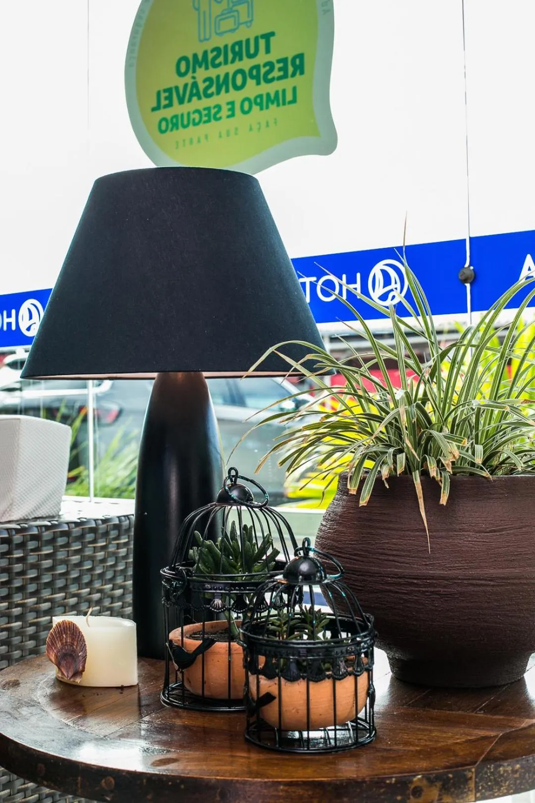 Lobby or reception in Hotel Pousada Porto da Lua