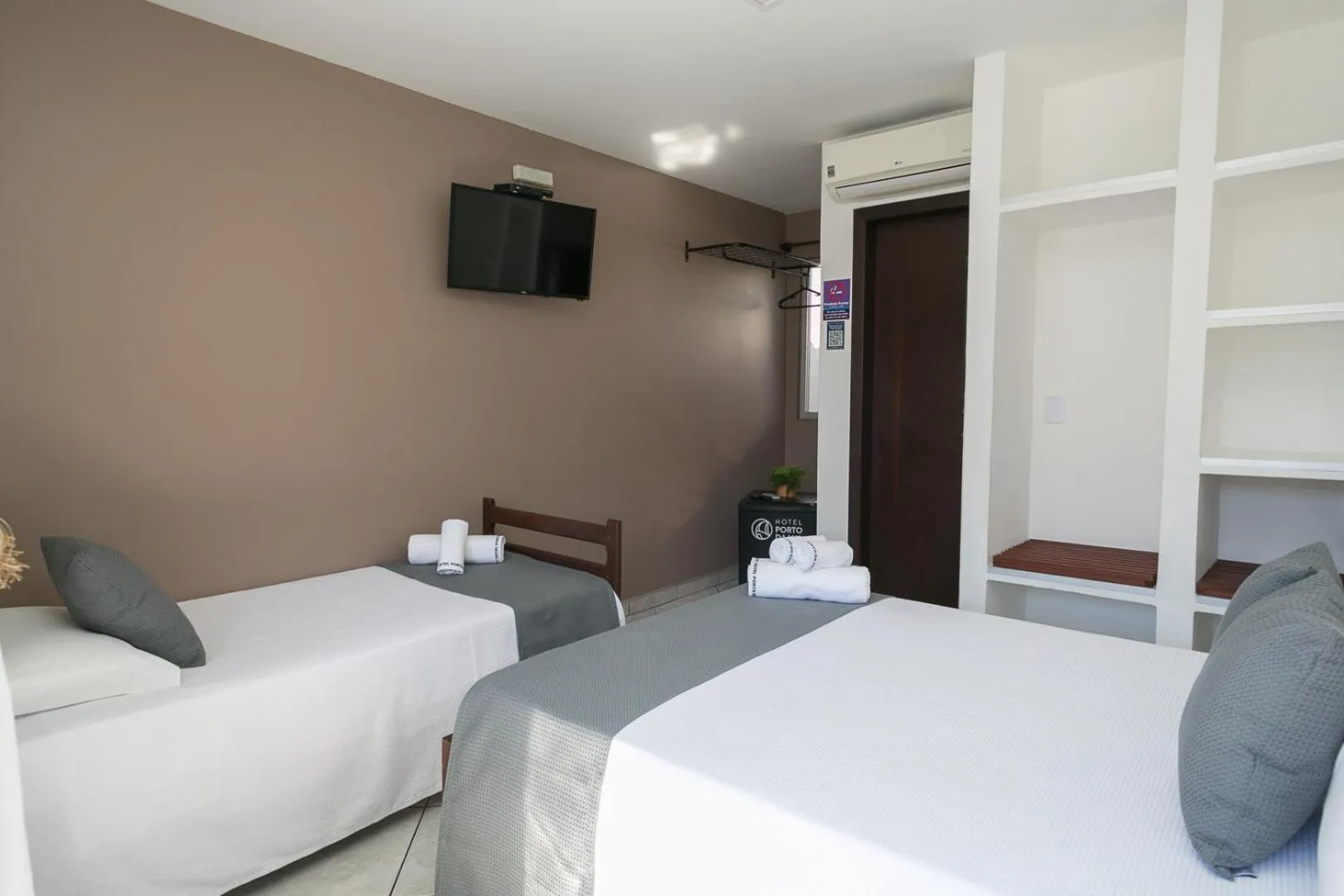 Photo of the whole room, Bed in Hotel Pousada Porto da Lua