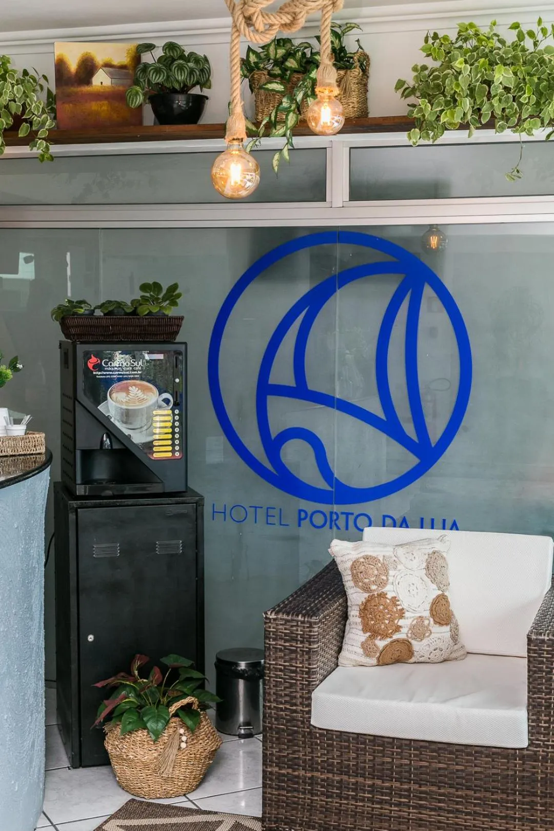 Lobby or reception in Hotel Pousada Porto da Lua