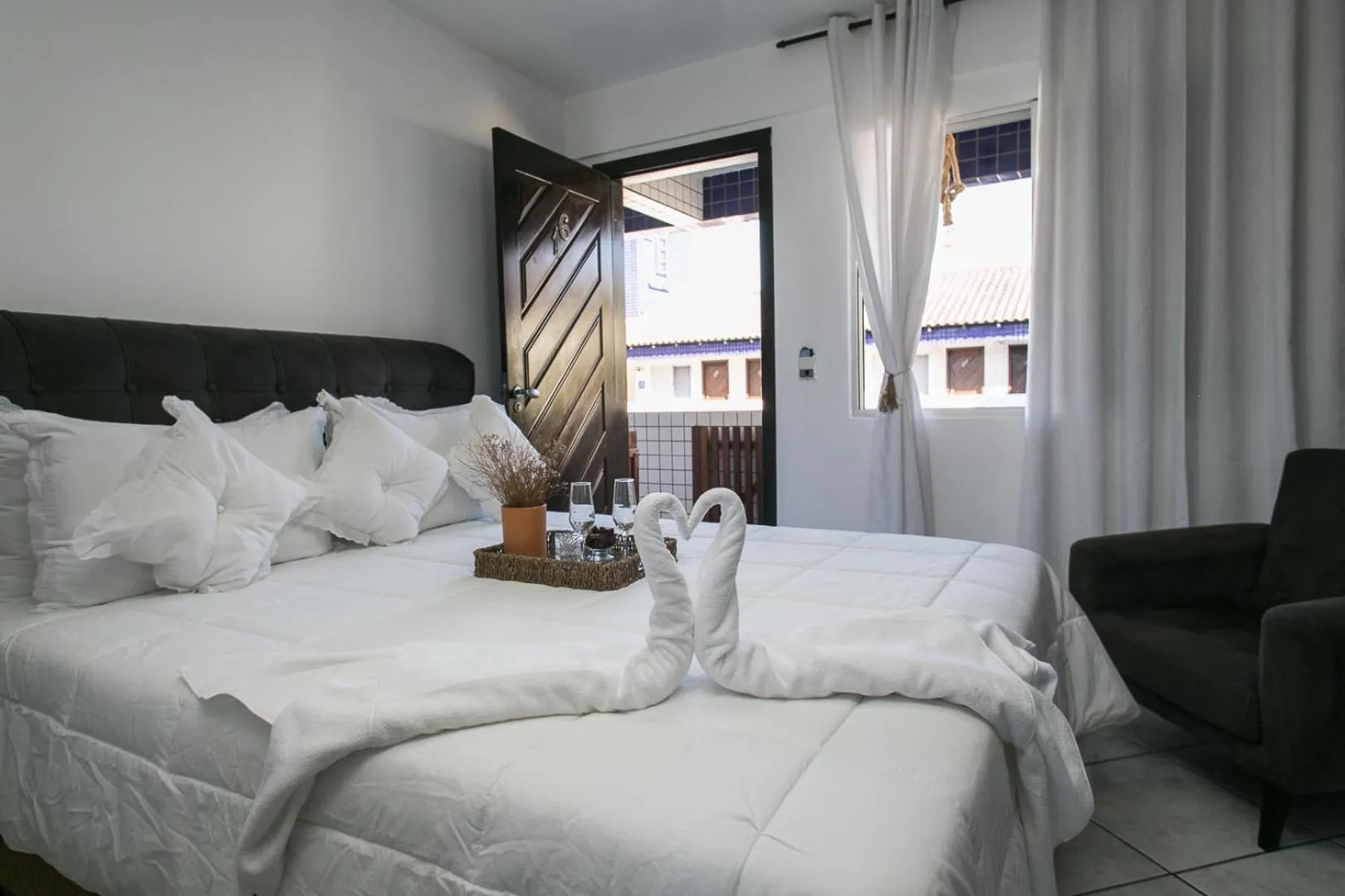 Photo of the whole room, Bed in Hotel Pousada Porto da Lua