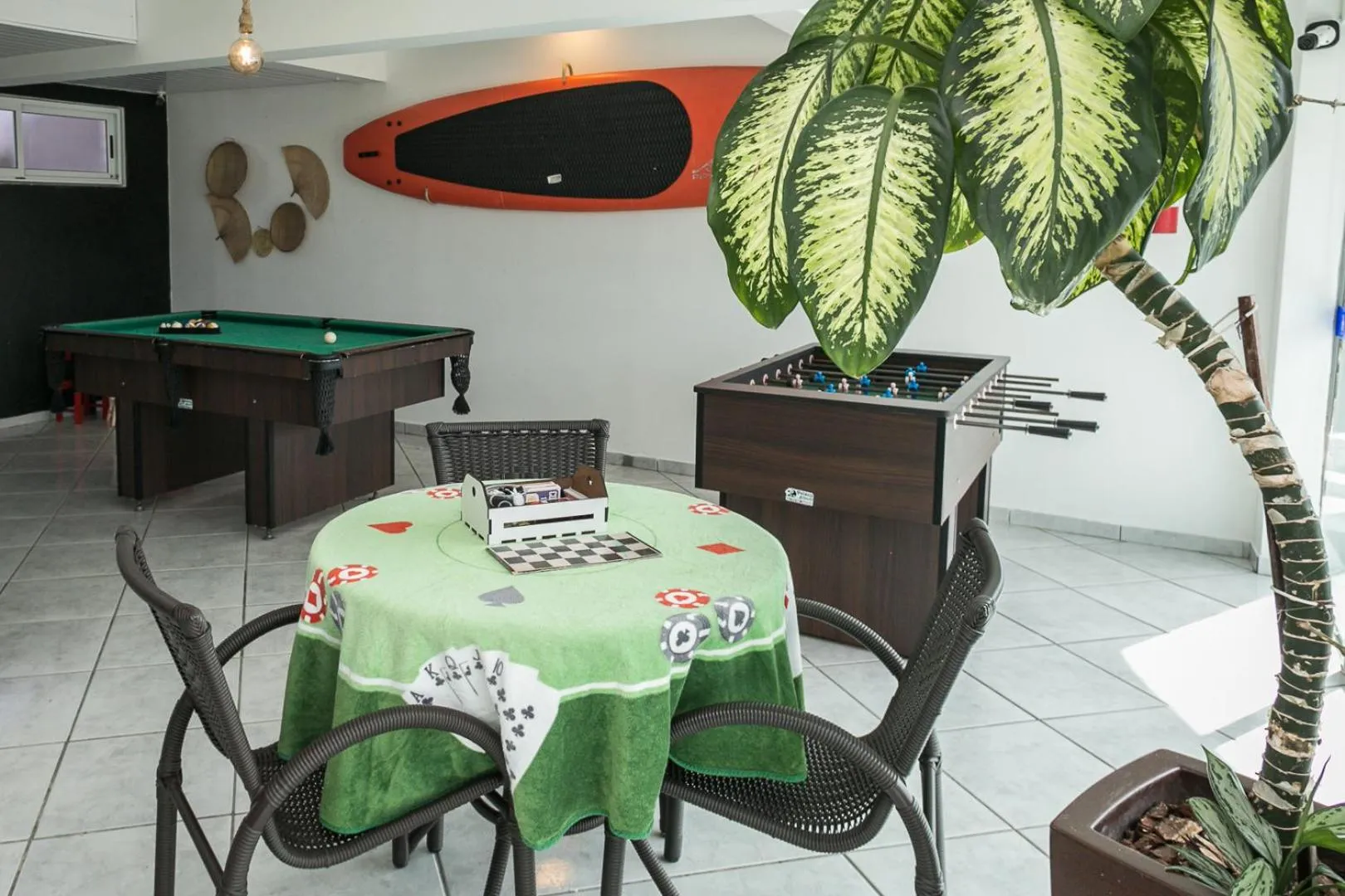 Game Room in Hotel Pousada Porto da Lua