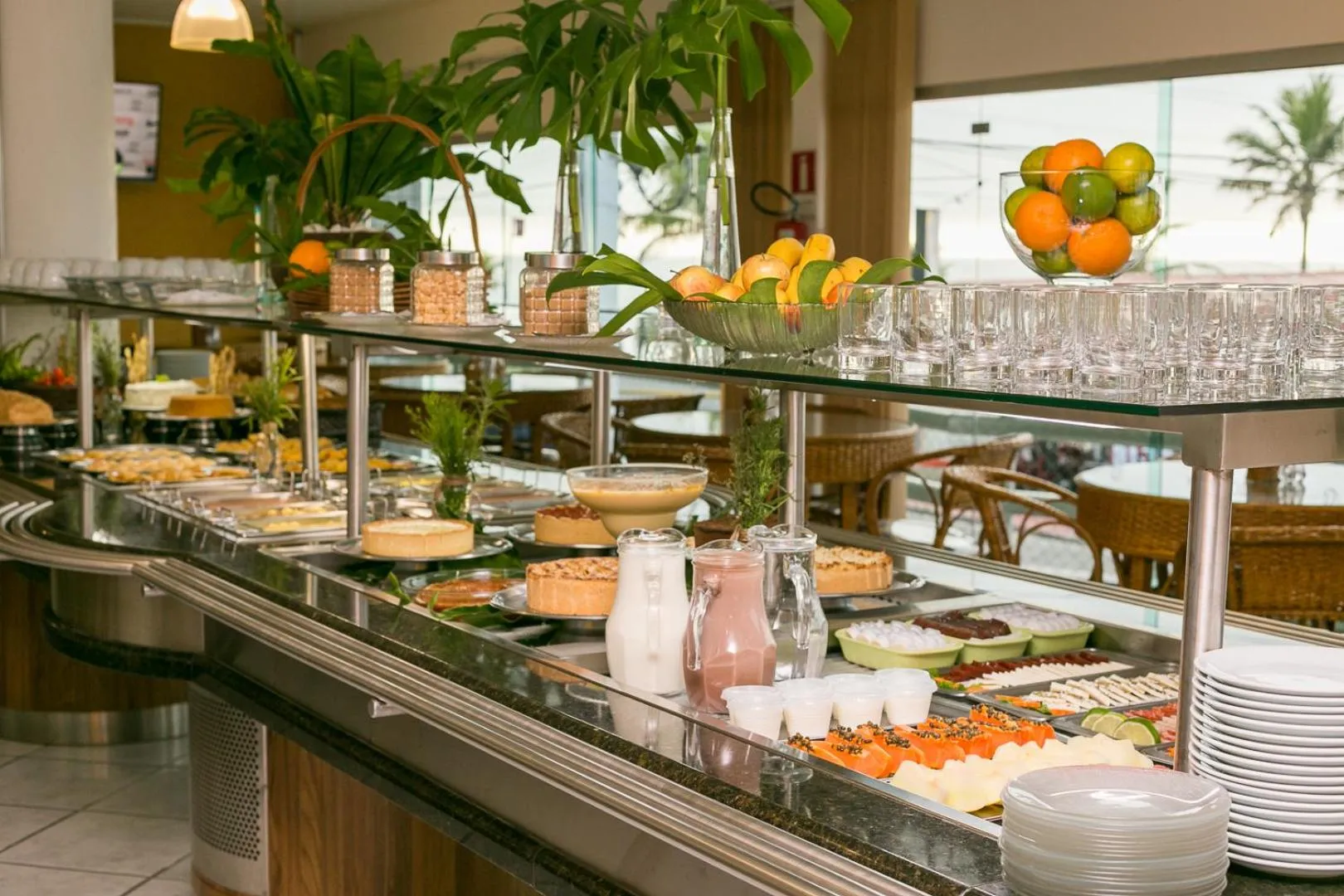 Breakfast in Hotel Pousada Porto da Lua