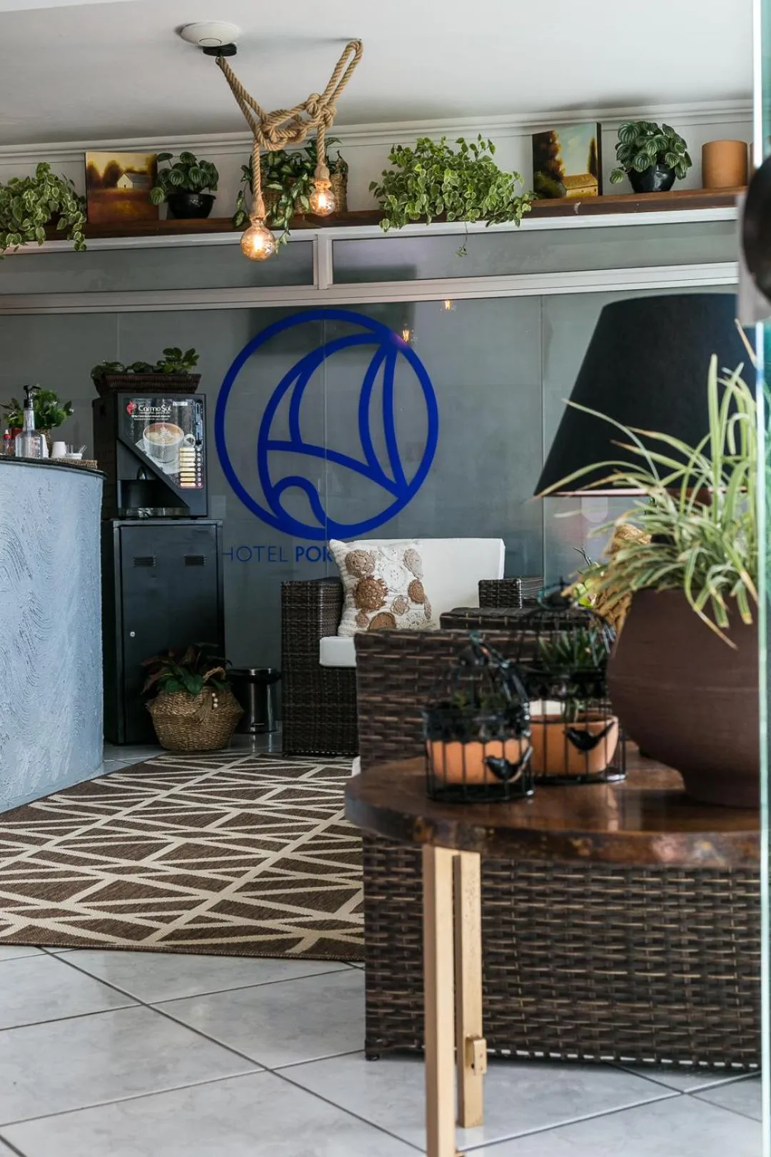Lobby or reception in Hotel Pousada Porto da Lua