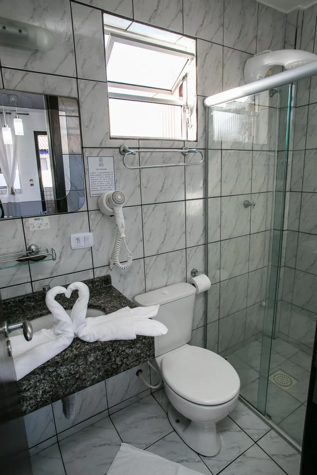 Bathroom in Hotel Pousada Porto da Lua