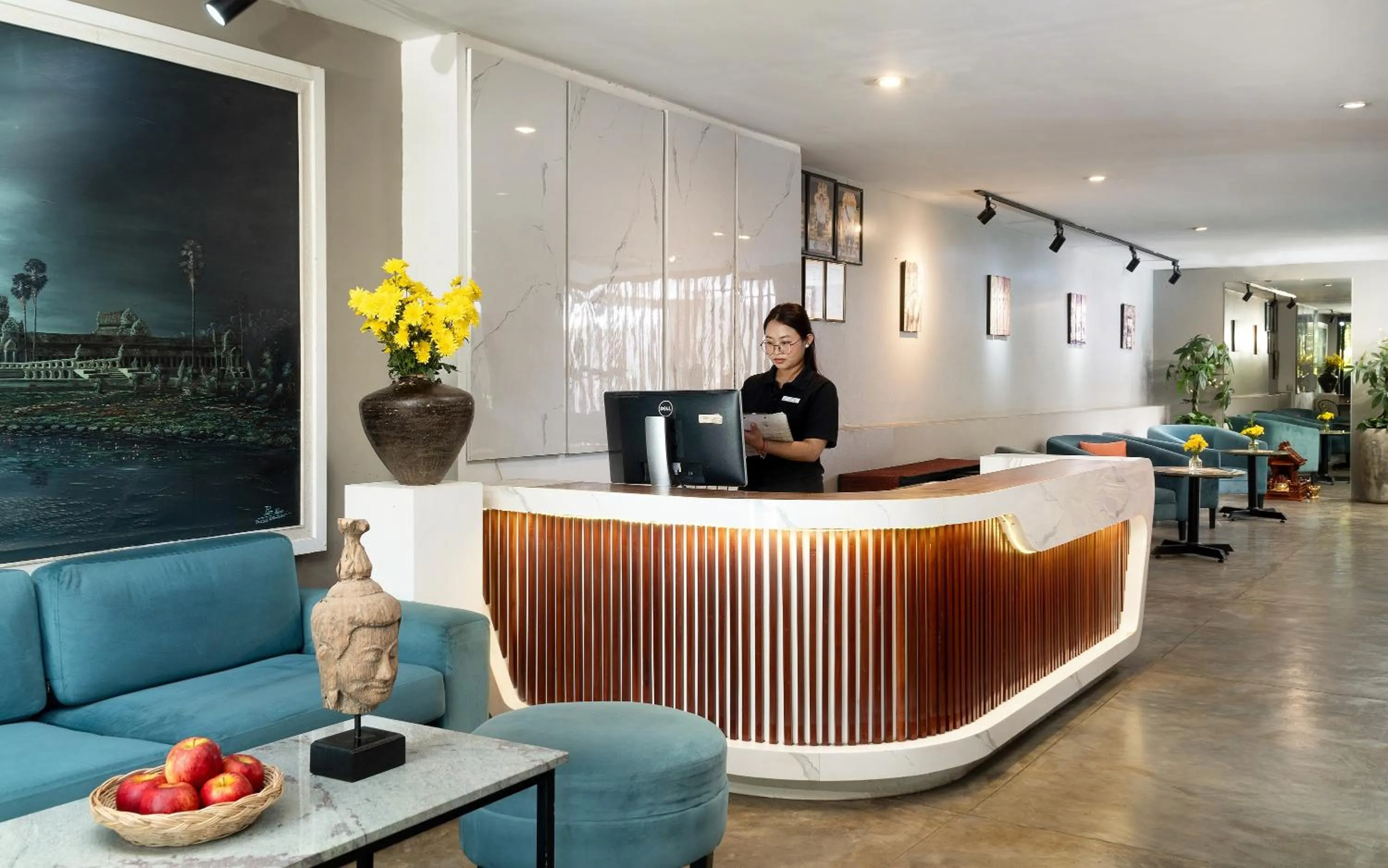 Staff in Dusit Hotel Siem Reap