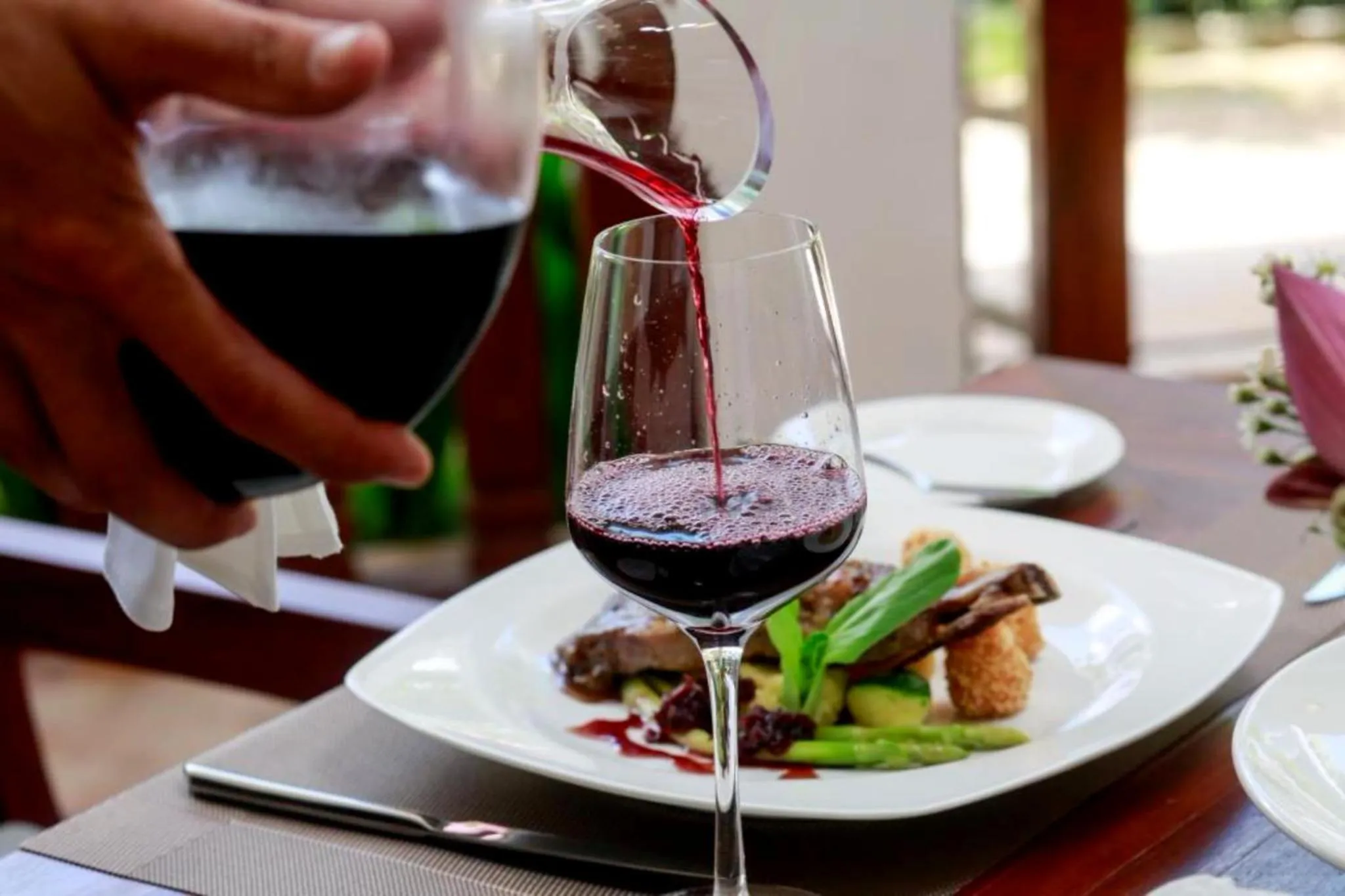 Food and drinks in Dusit Hotel Siem Reap