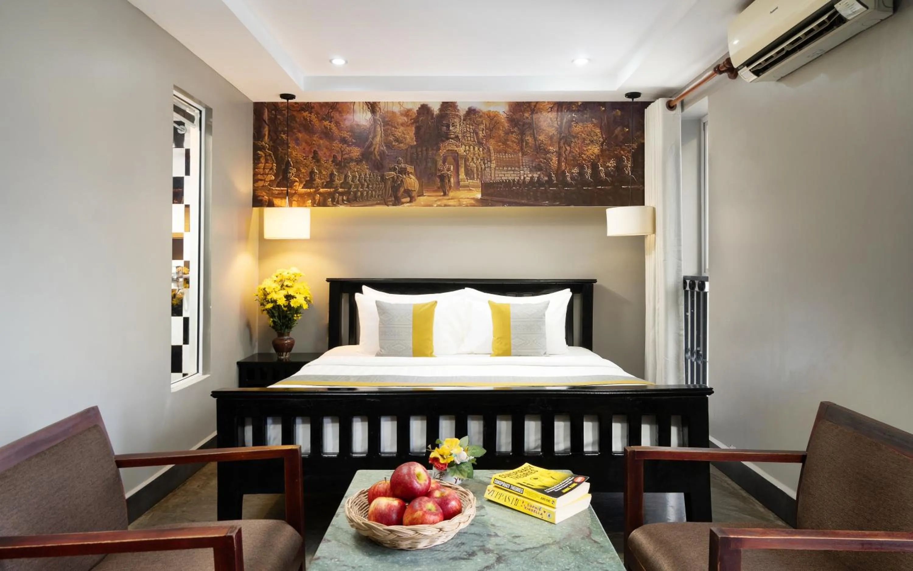 Bed in Dusit Hotel Siem Reap