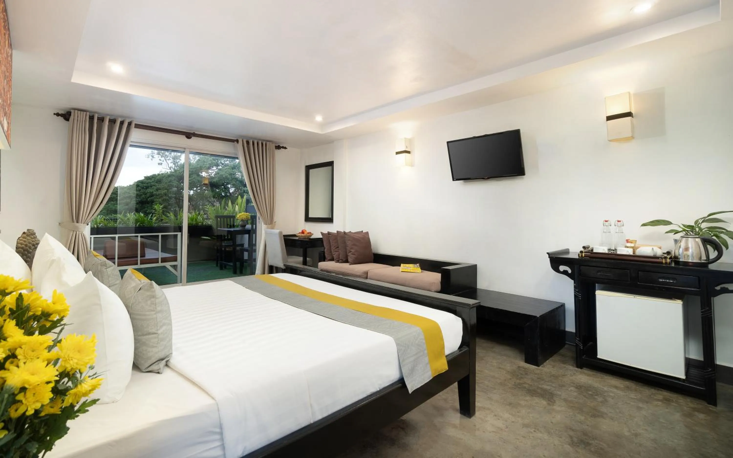 Bed in Dusit Hotel Siem Reap