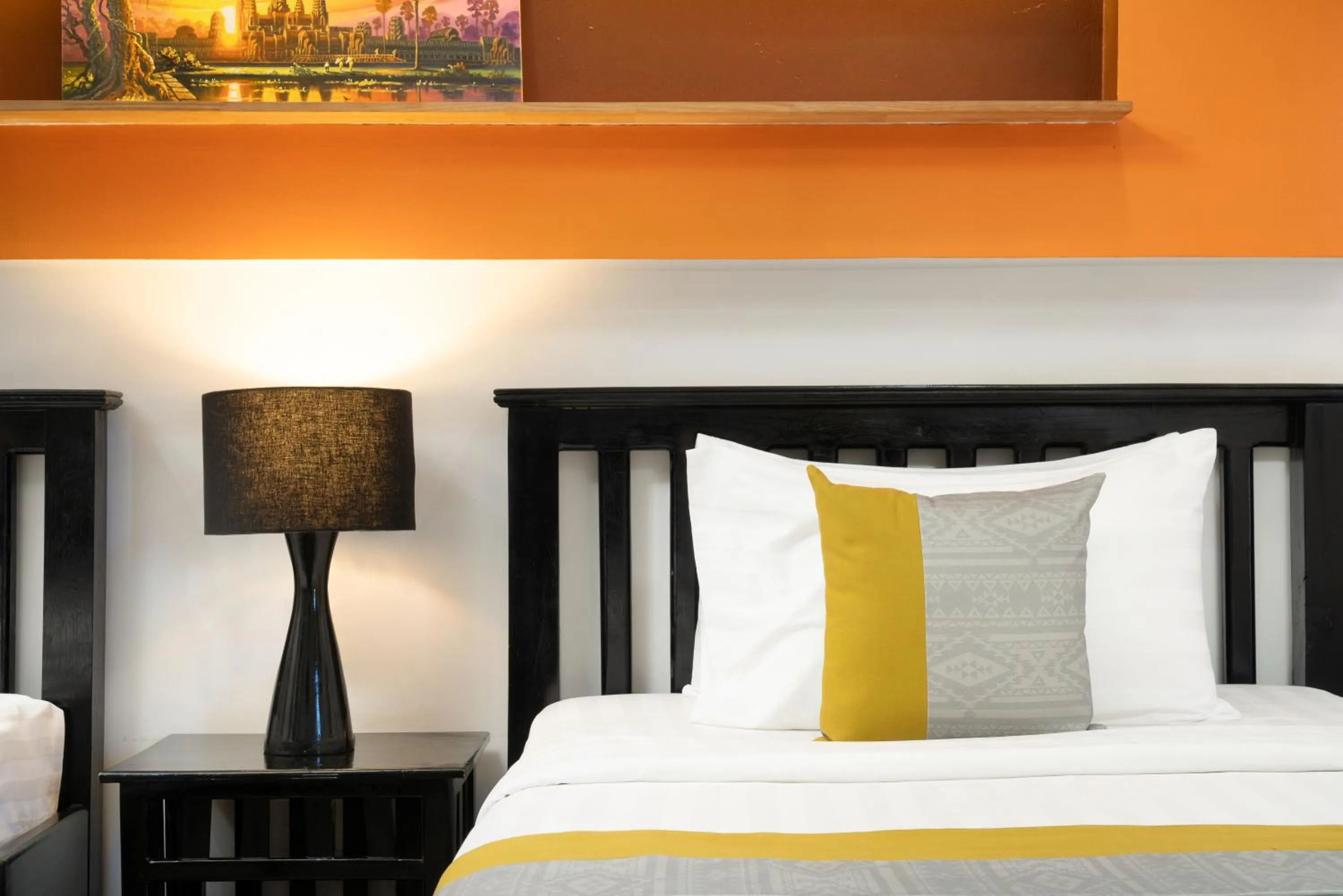 Bed in Dusit Hotel Siem Reap