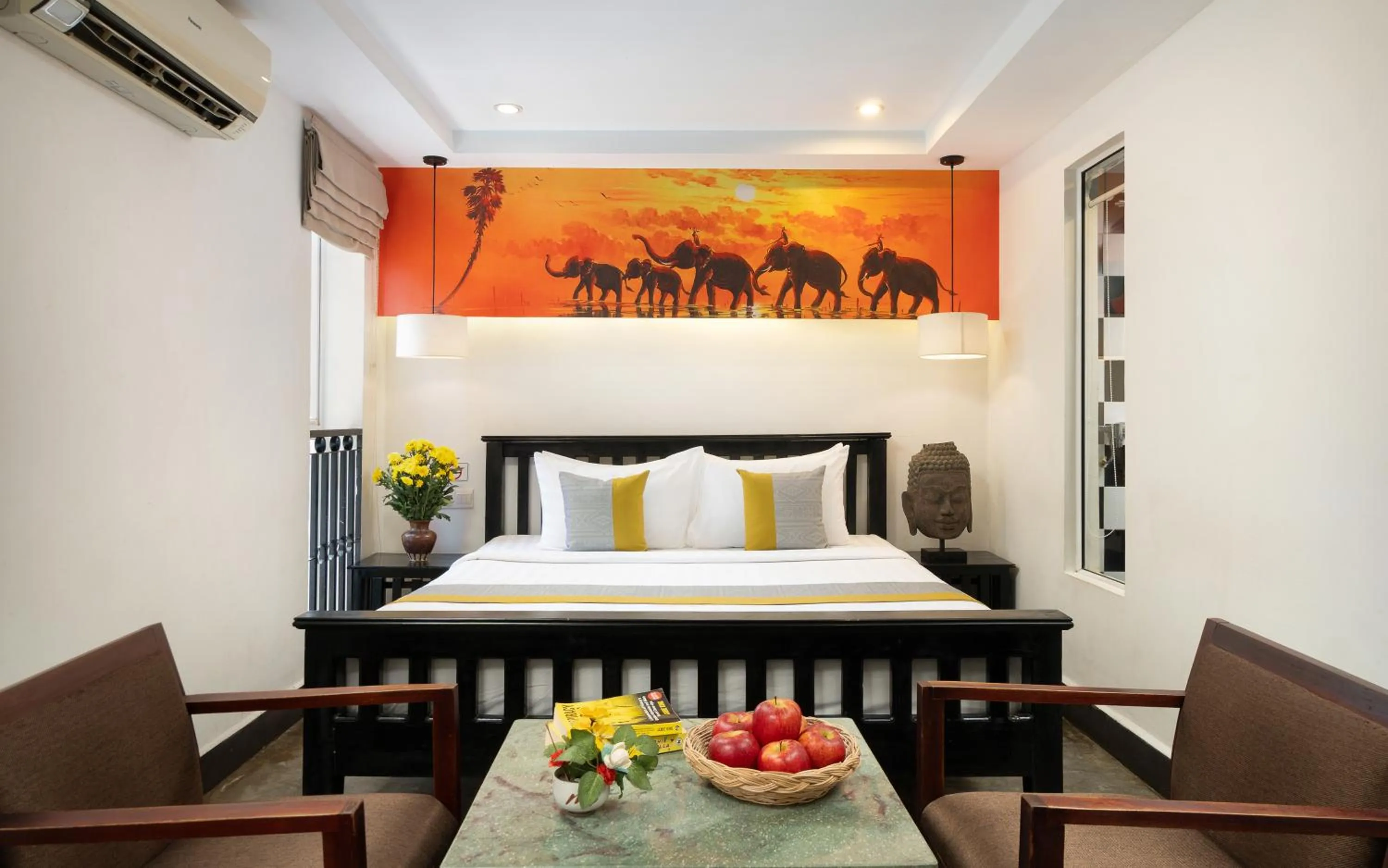 Bed in Dusit Hotel Siem Reap