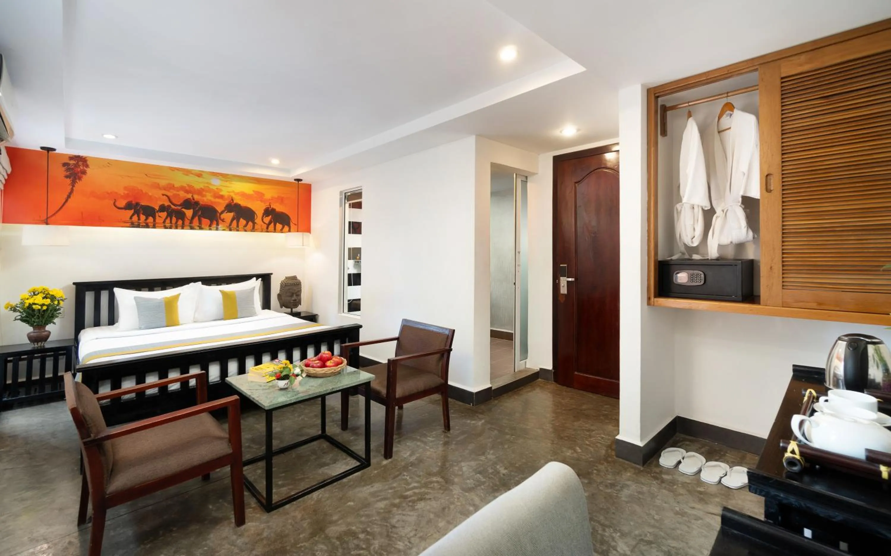 Bed in Dusit Hotel Siem Reap