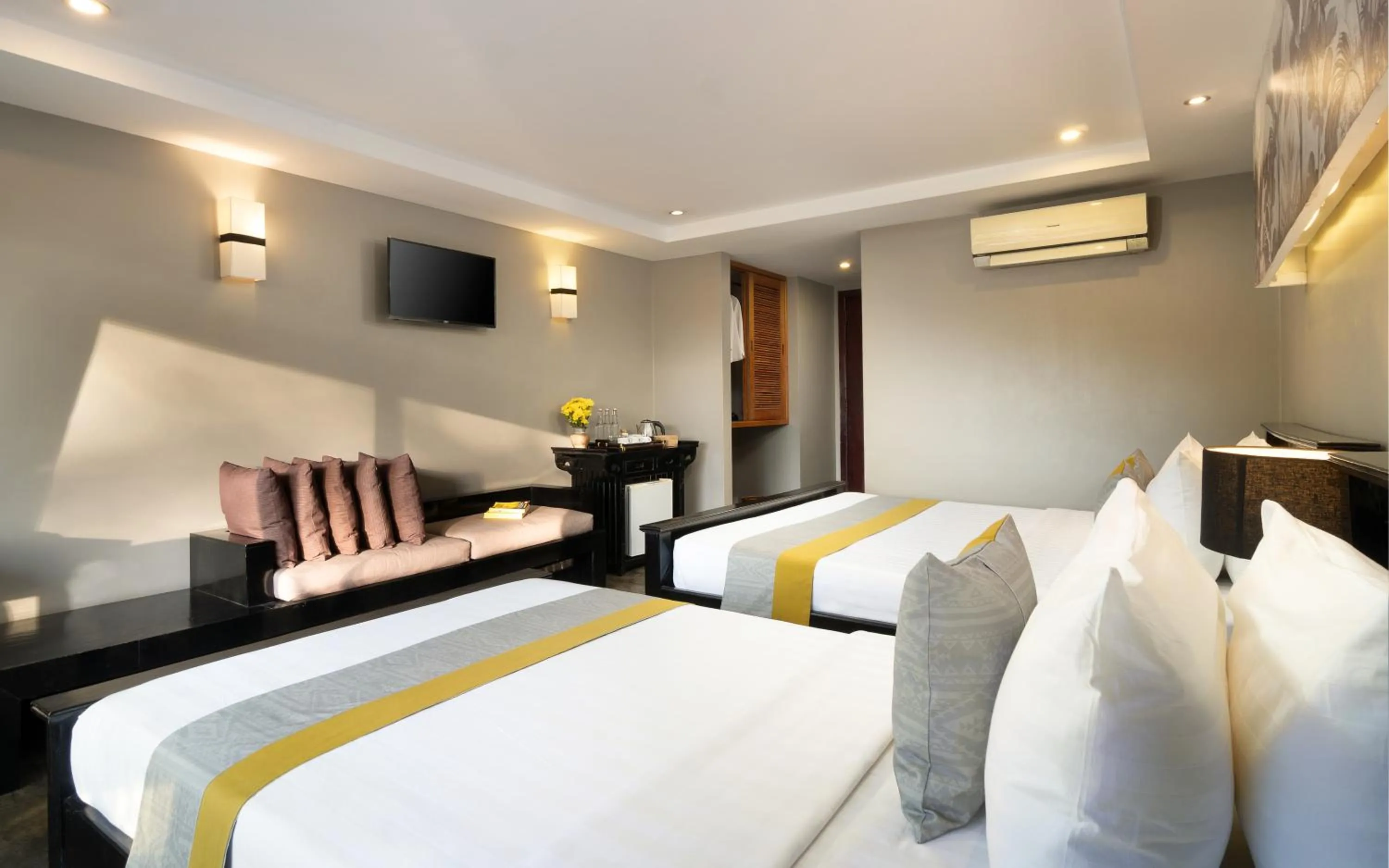 Bed in Dusit Hotel Siem Reap