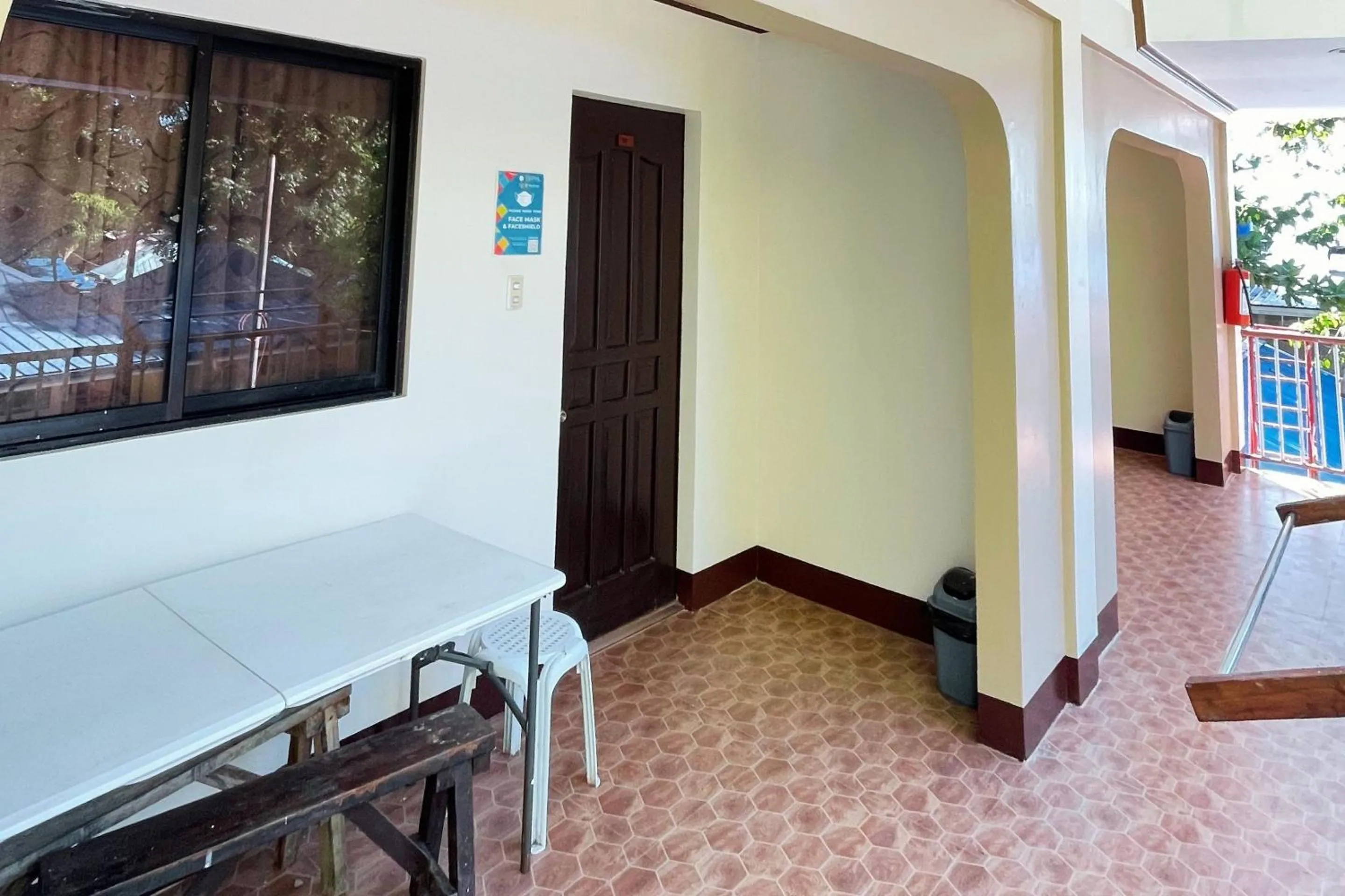 Balcony/Terrace in Durhan White Beach Resort powered by Cocotel