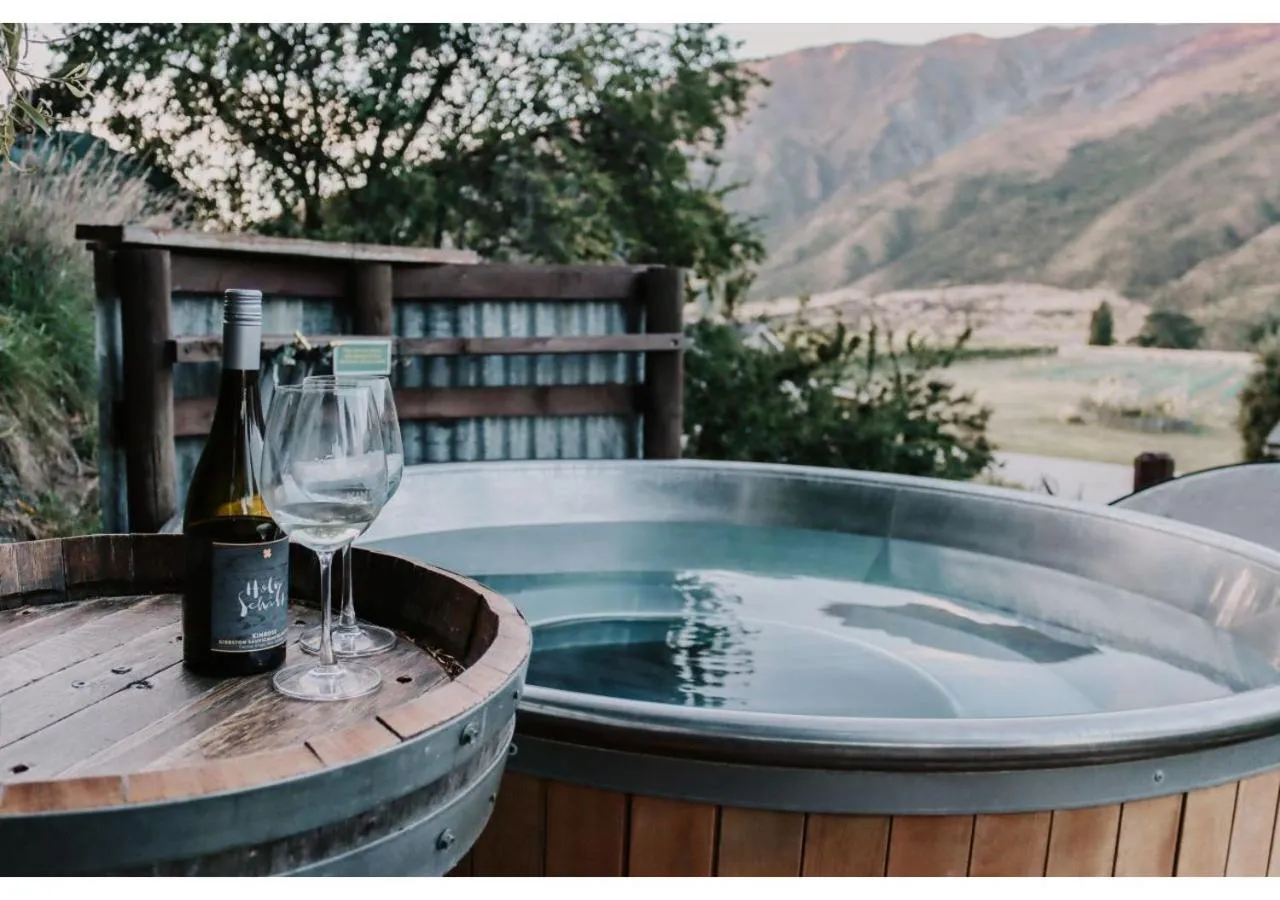 Hot Tub in Cottages at Kinross