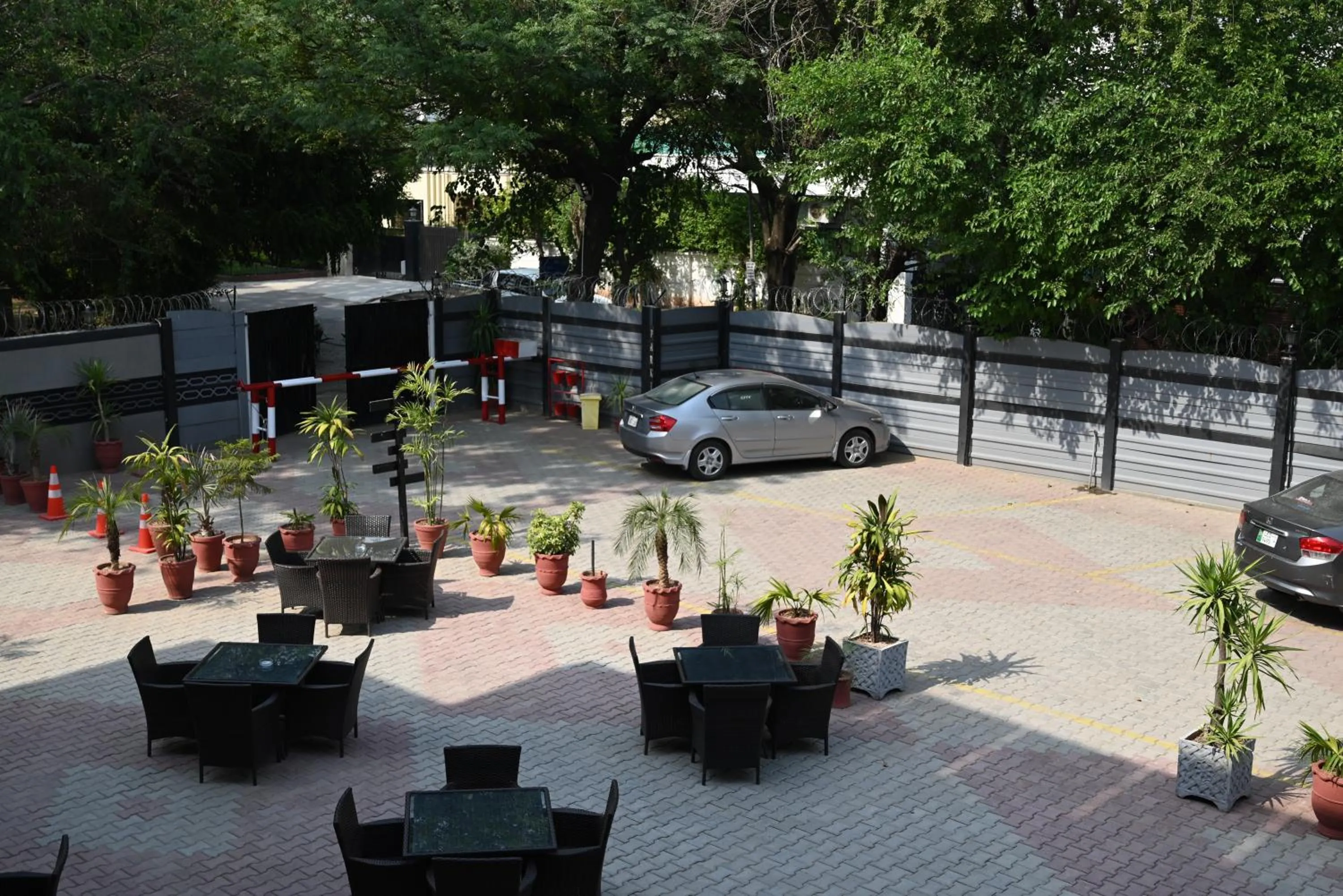 Garden view in Burj Ul Zaki