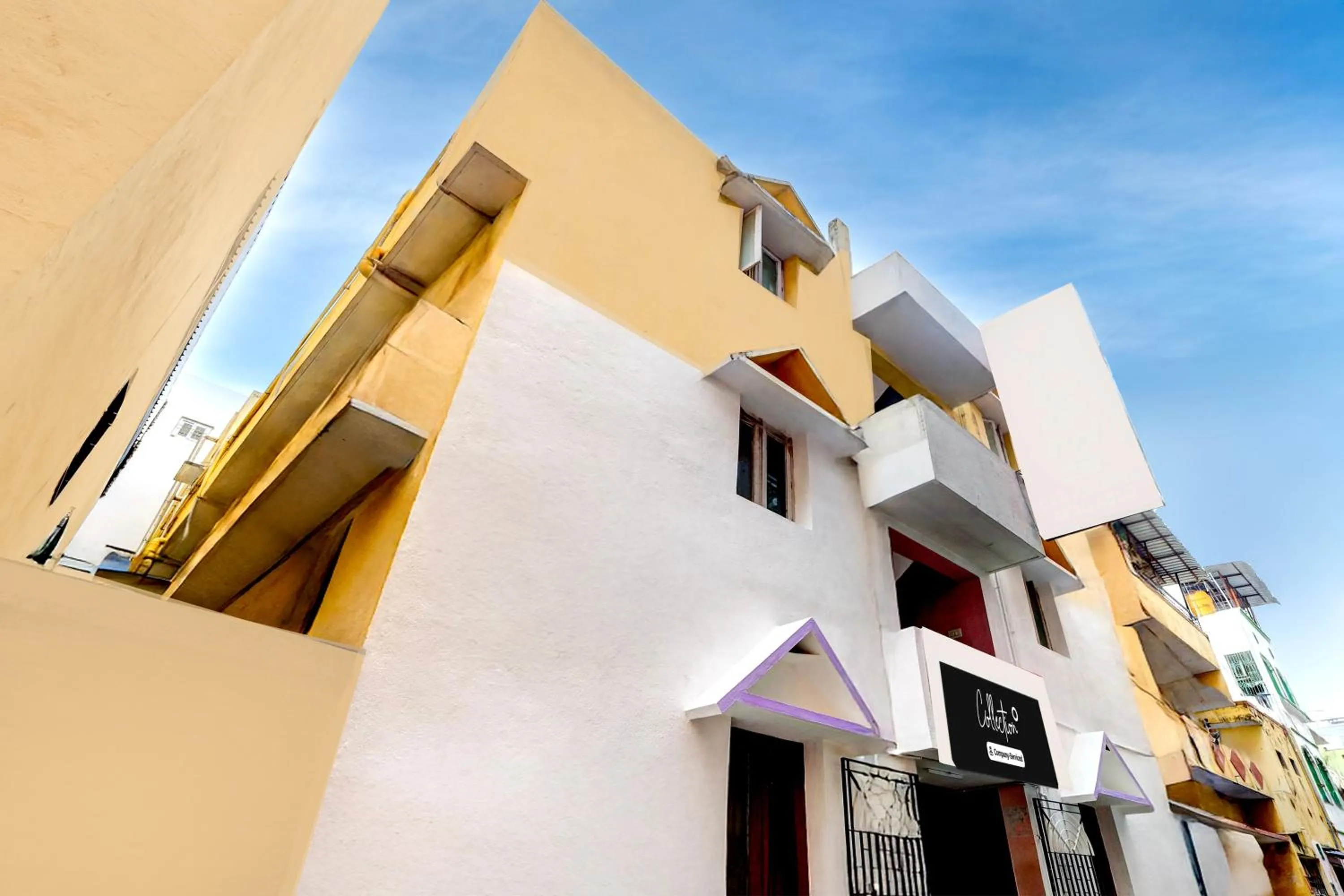 Facade/entrance in Hotel O Parthasarathyswamy Temple Formerly RKH Inn