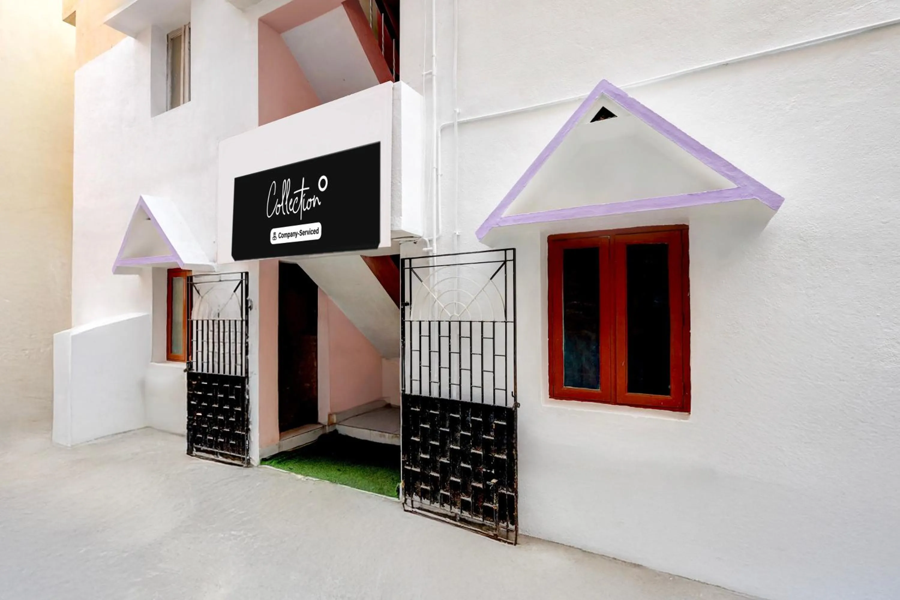 Facade/entrance in Hotel O Parthasarathyswamy Temple Formerly RKH Inn