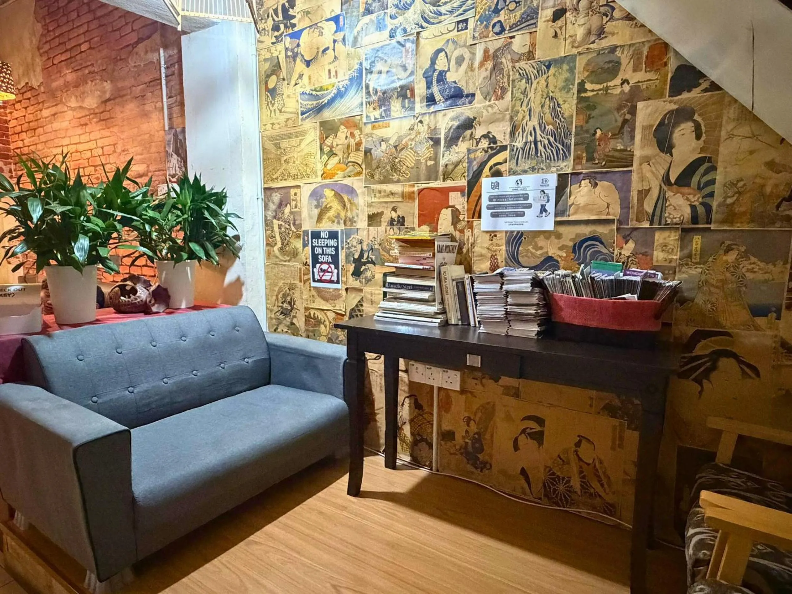 Seating area in Dou Houz Georgetown