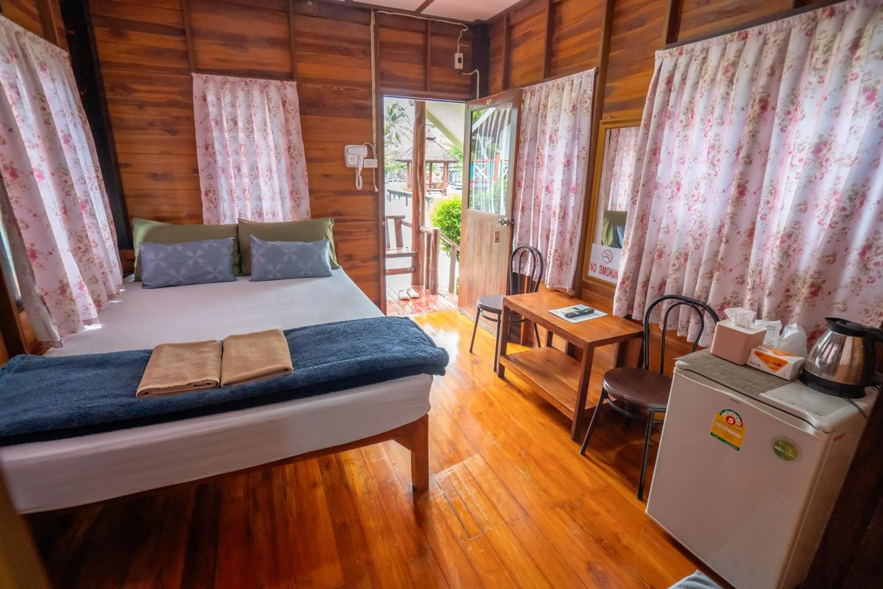 Bed in Ban Suan Bang Toei Homestay