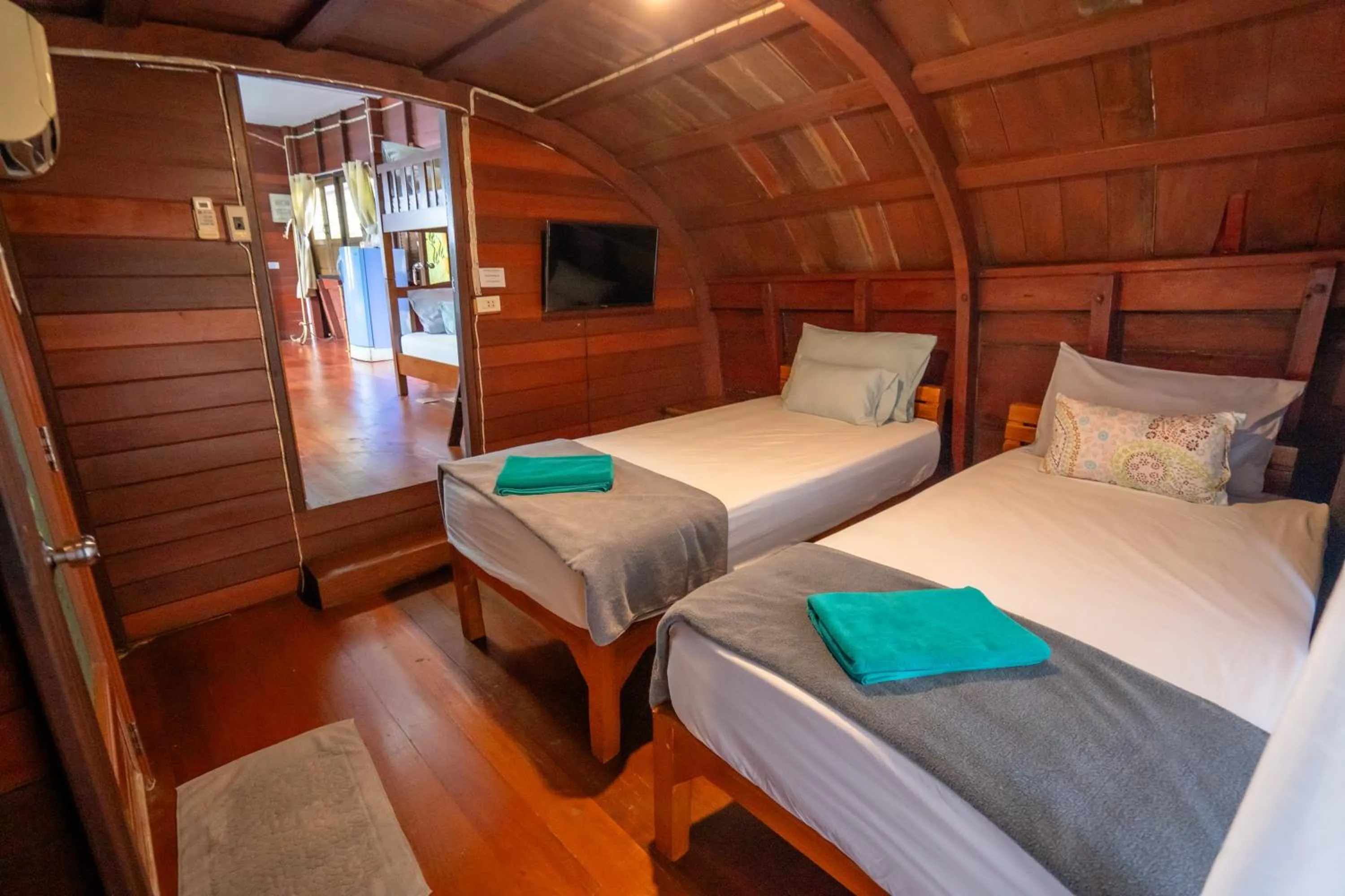 Bed in Ban Suan Bang Toei Homestay