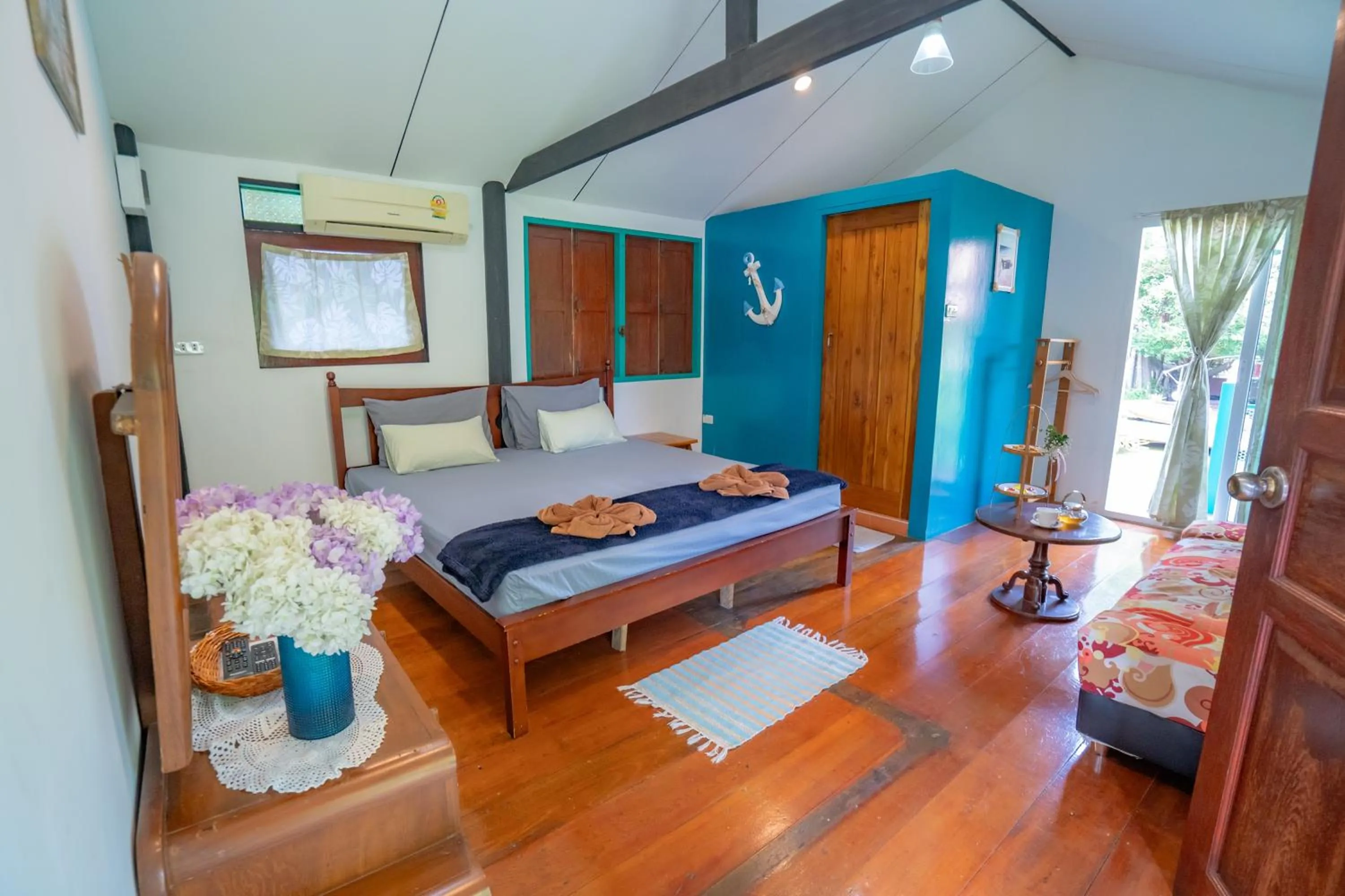 Bedroom, Bed in Ban Suan Bang Toei Homestay