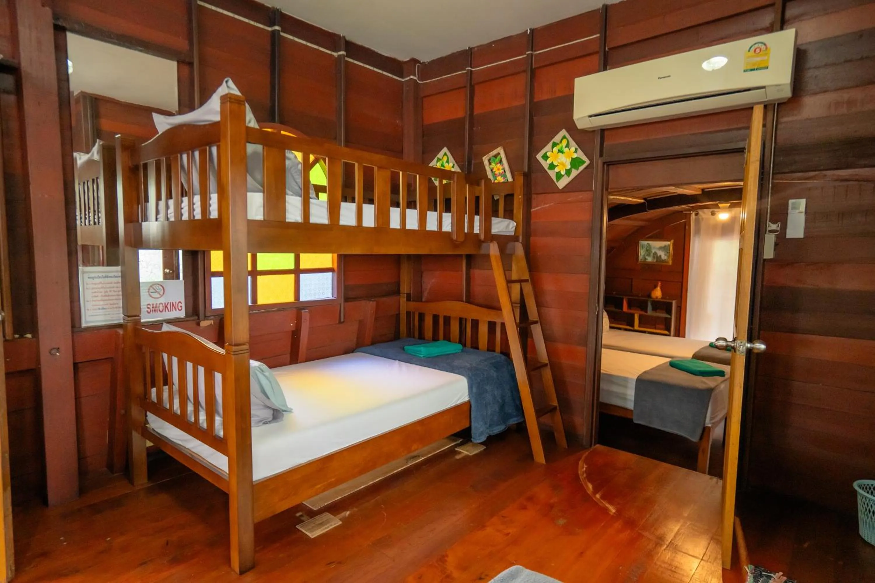 Bed in Ban Suan Bang Toei Homestay
