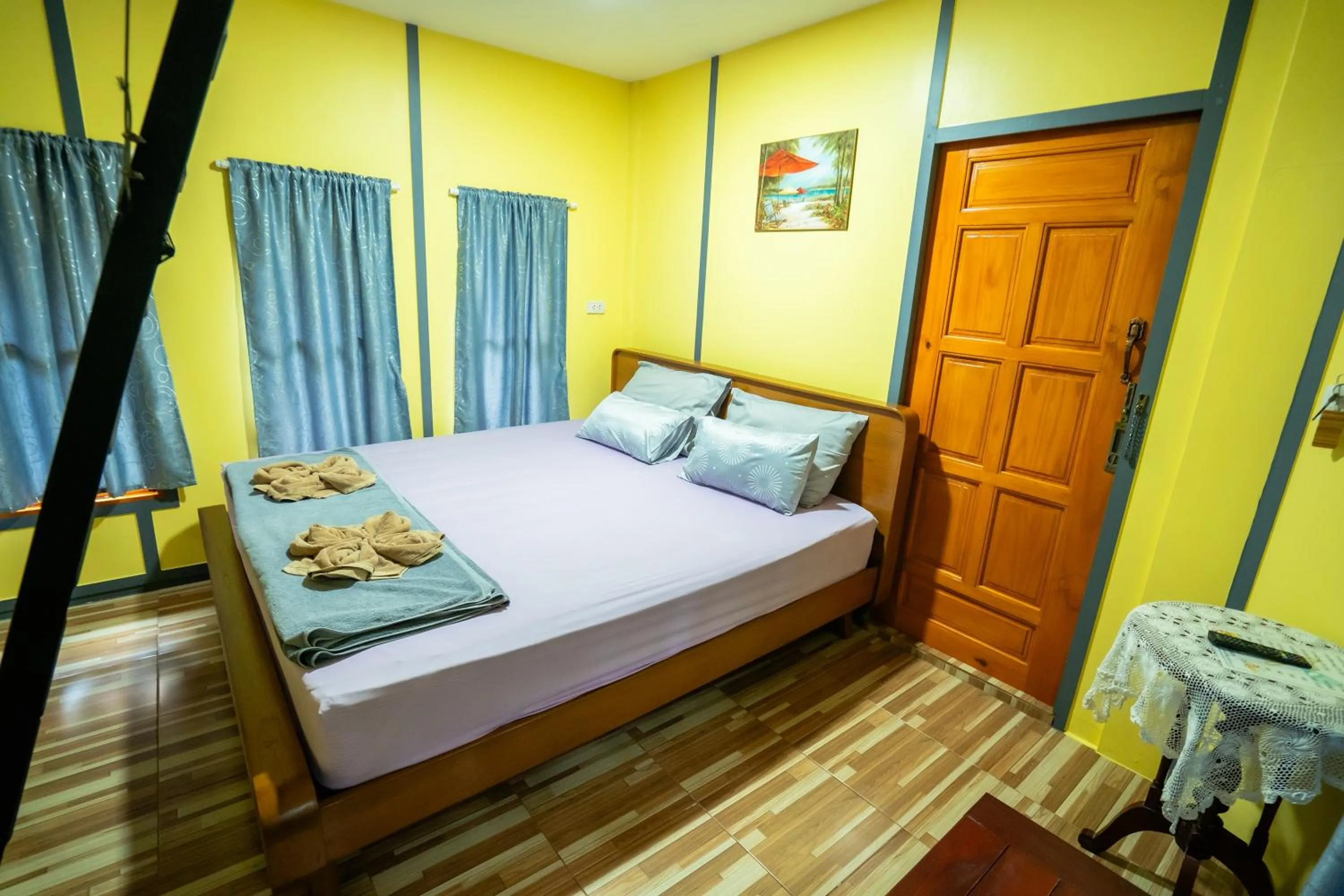 Bed in Ban Suan Bang Toei Homestay