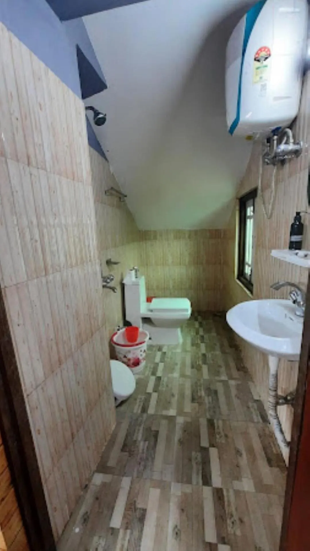 Shower in View Point Residency , Darjeeling