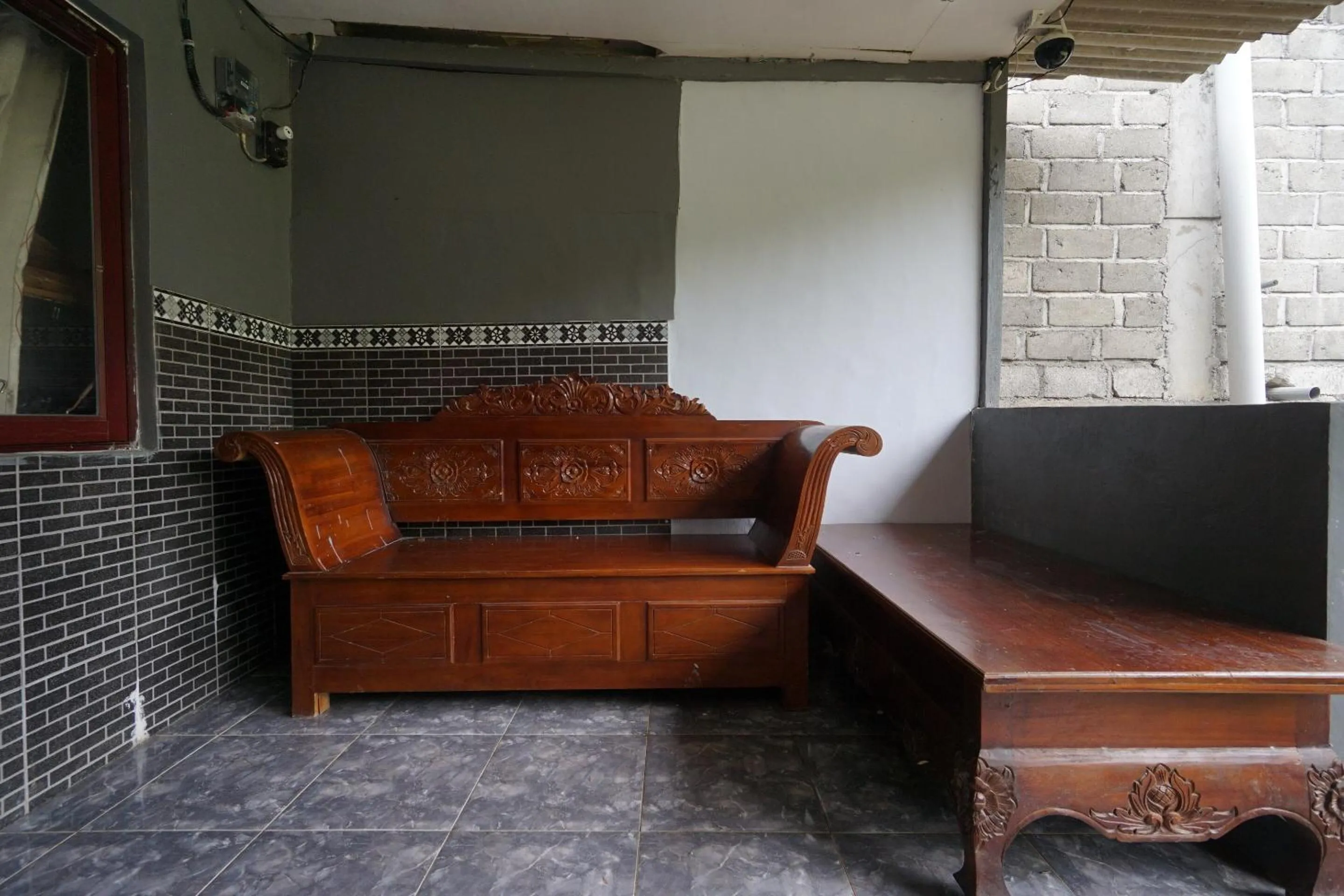 Lobby or reception in OYO 93628 Scorpion Guest House & Beach