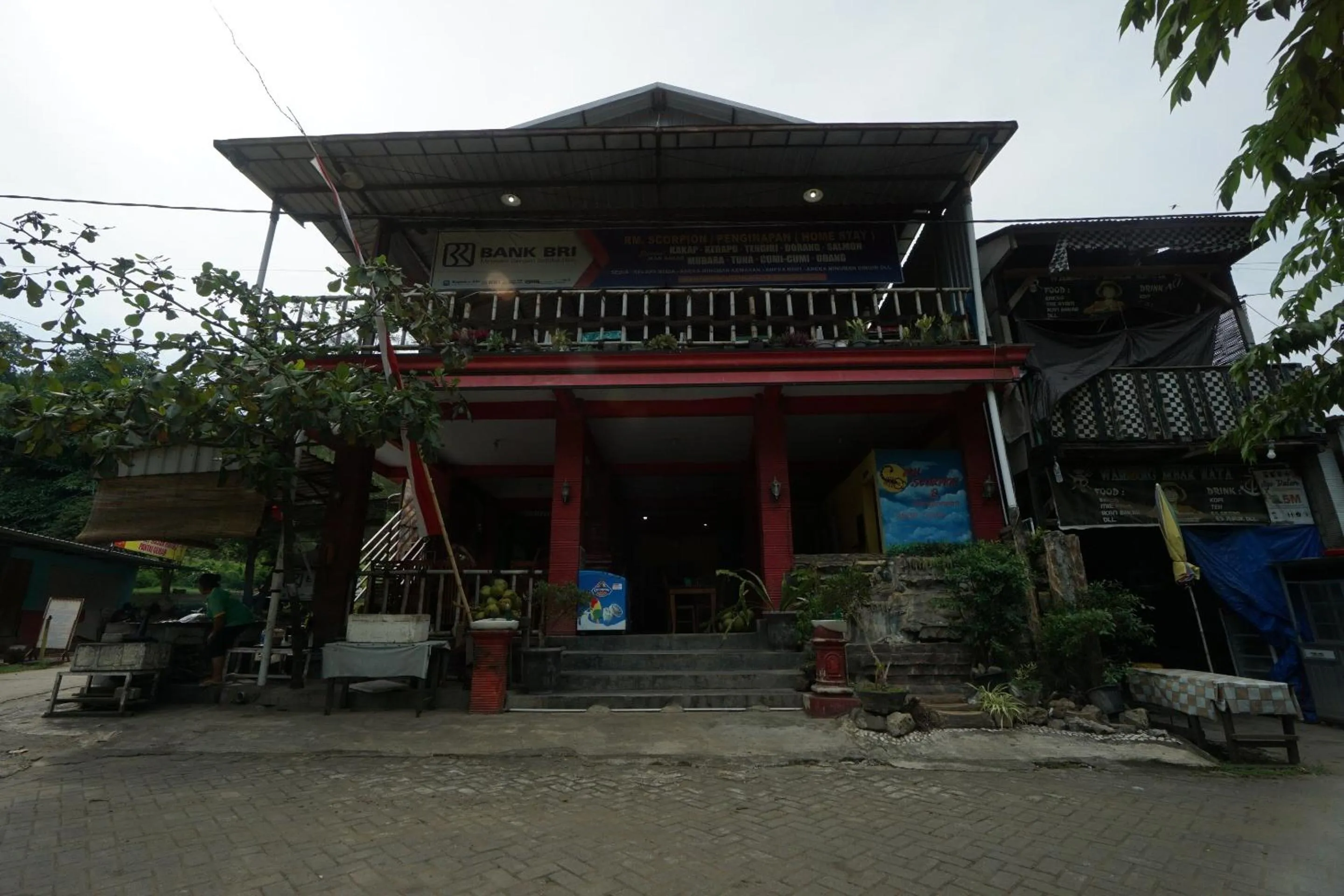 Facade/entrance in OYO 93628 Scorpion Guest House & Beach