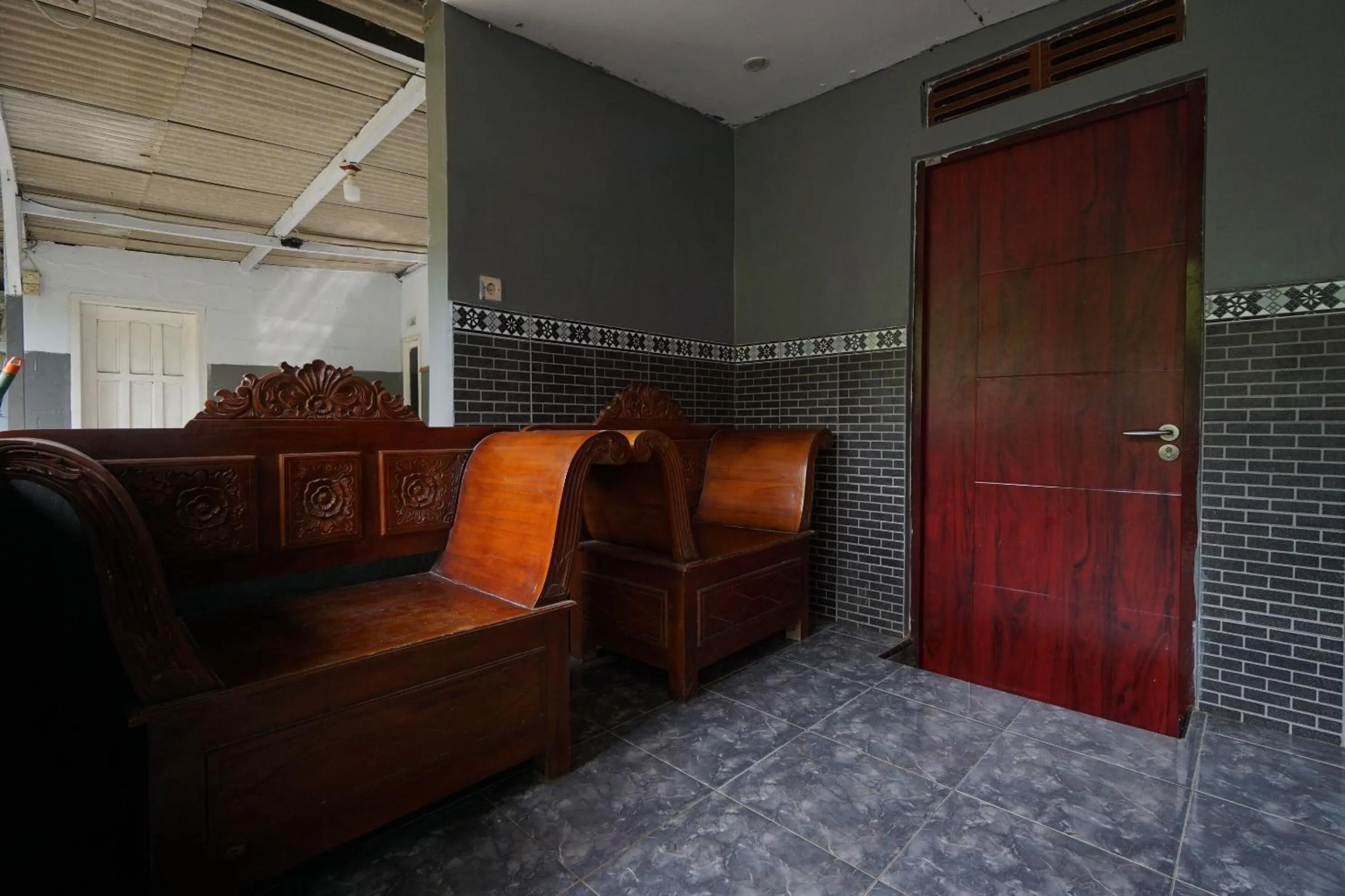 Lobby or reception in OYO 93628 Scorpion Guest House & Beach