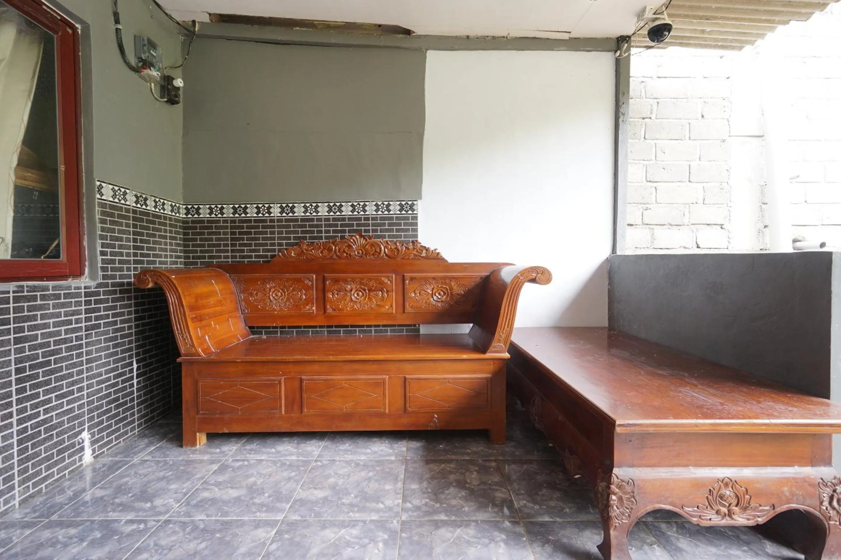 Lobby or reception in OYO 93628 Scorpion Guest House & Beach