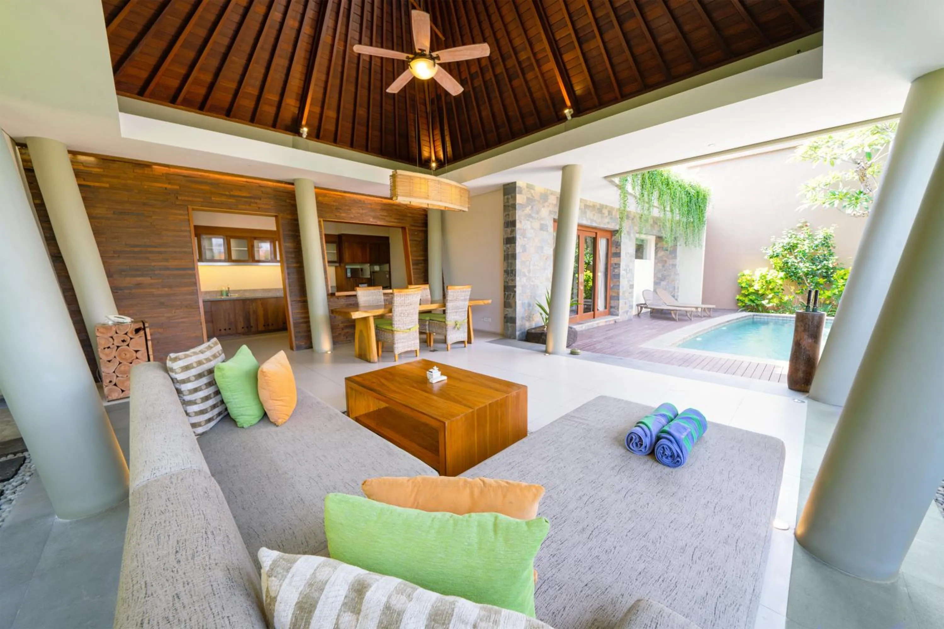 Living room in The Kasih Villas & Spa