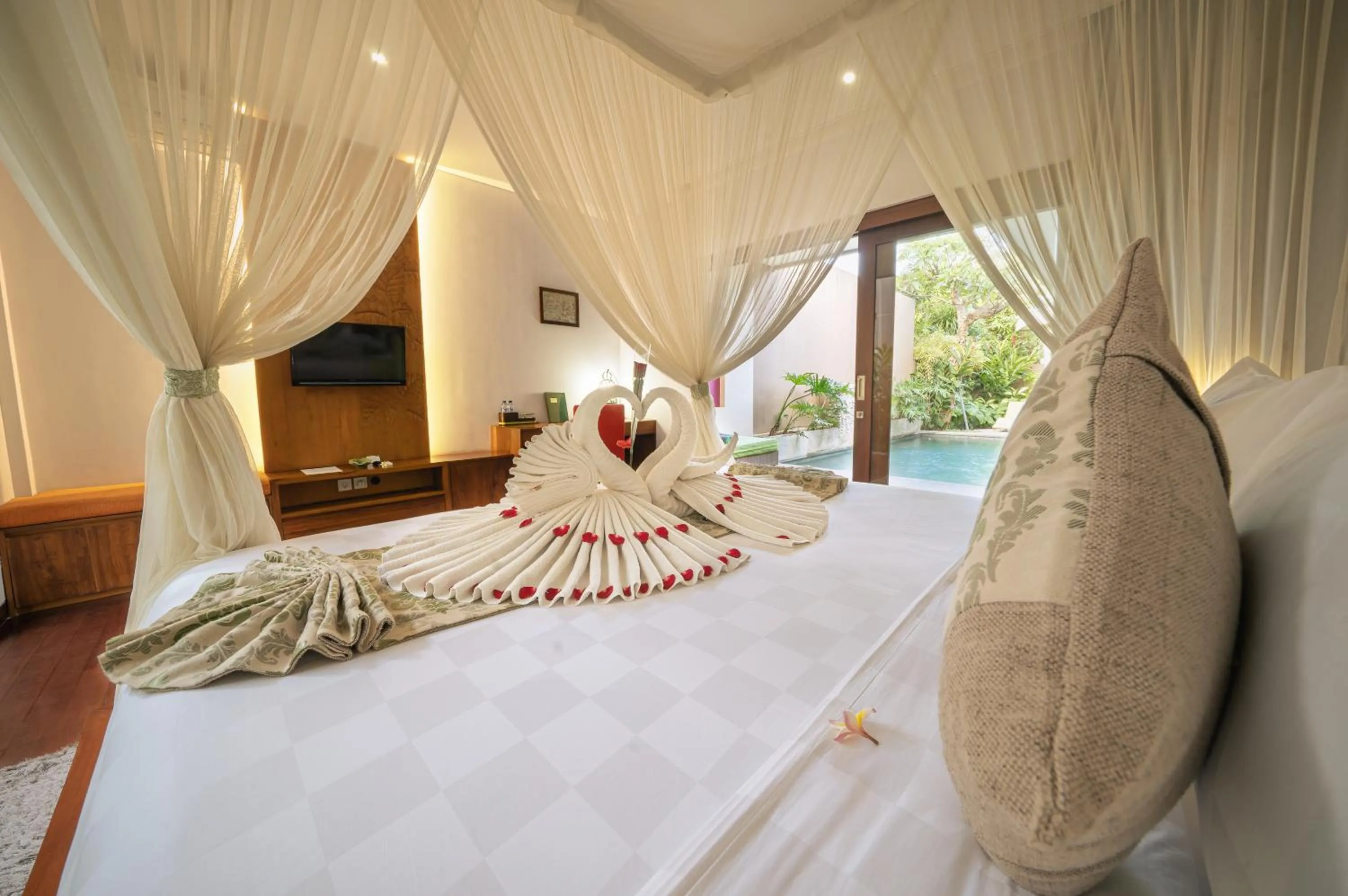 Bedroom, Bed in The Kasih Villas & Spa