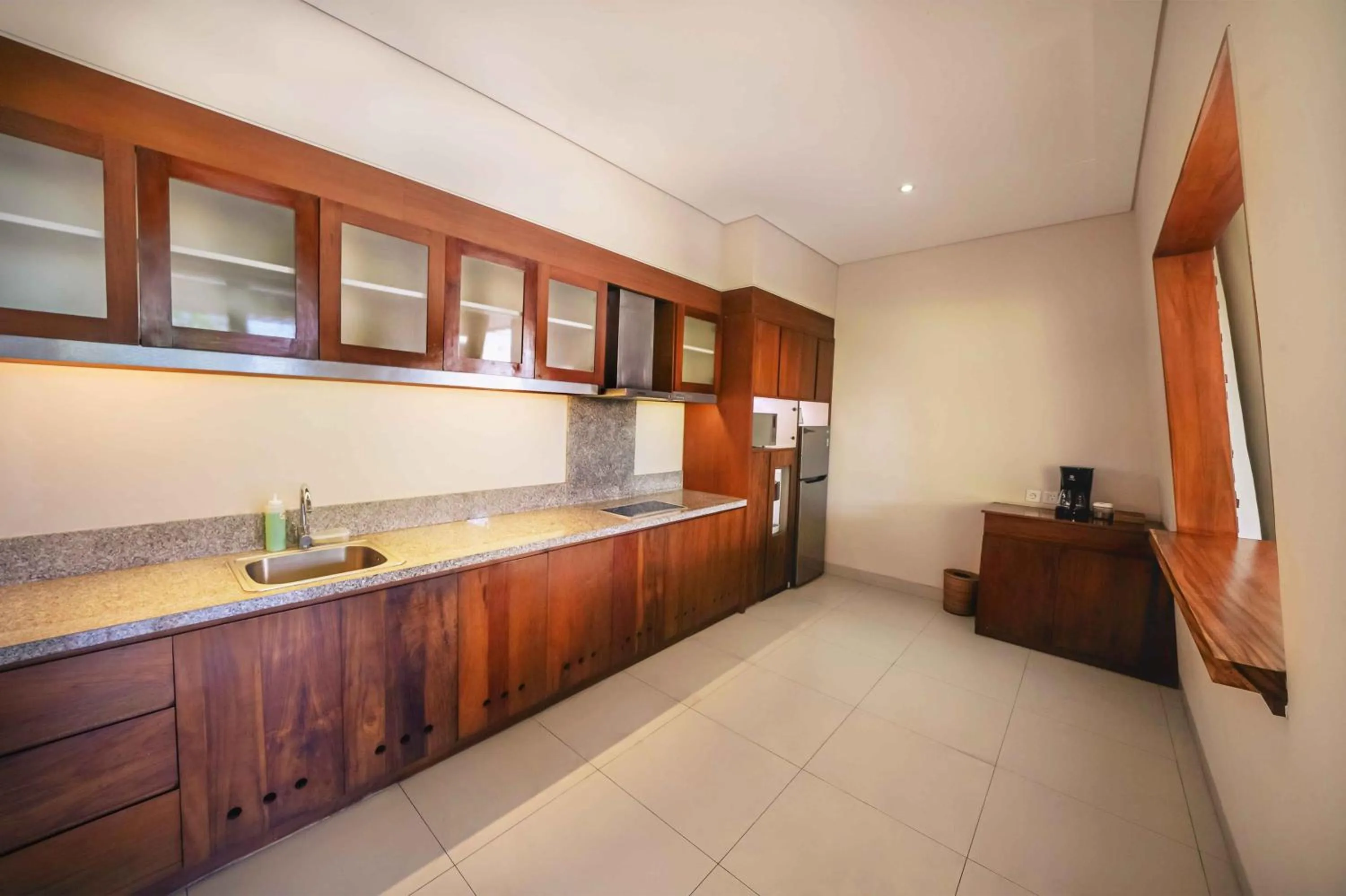 kitchen in The Kasih Villas & Spa