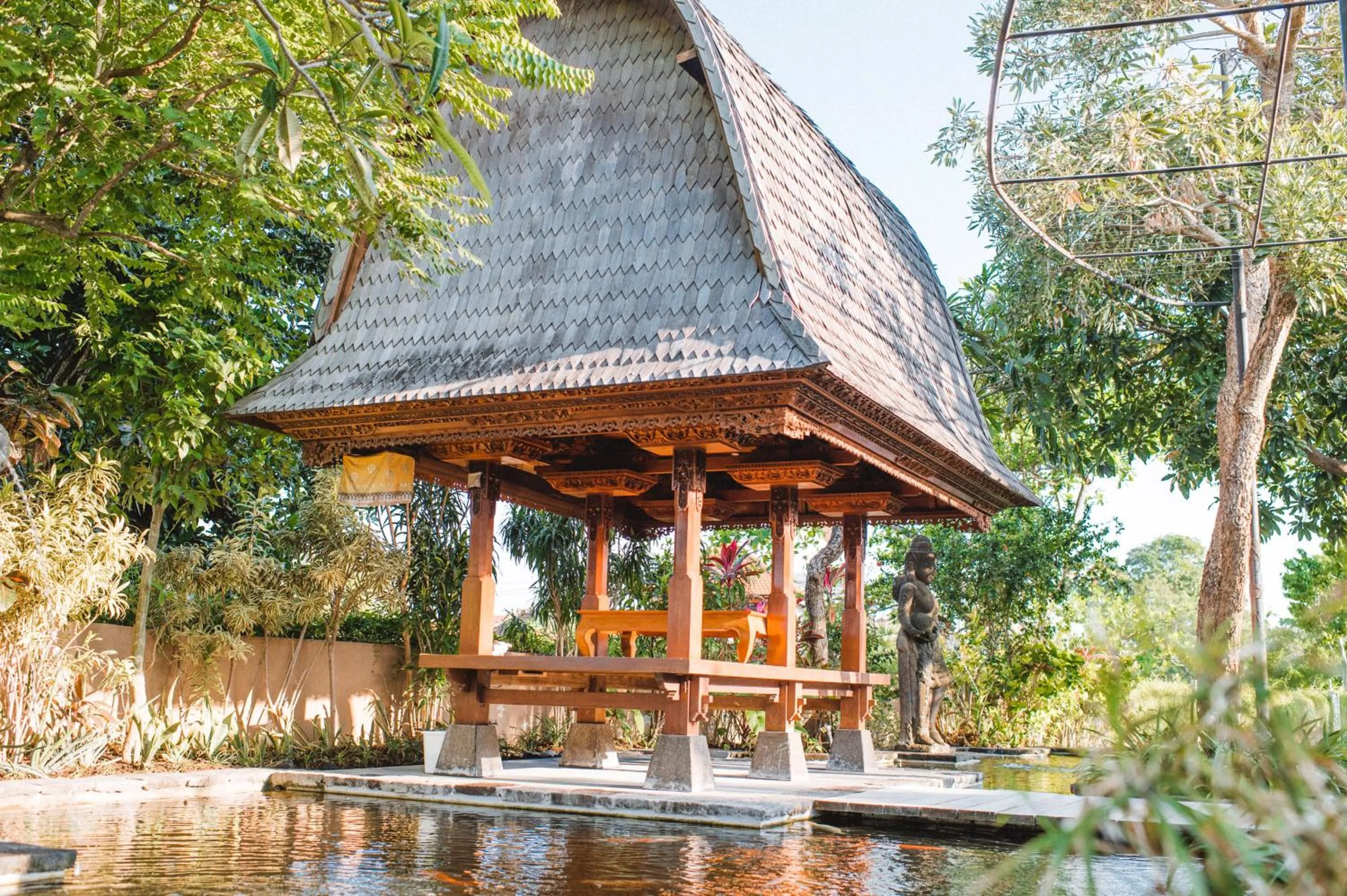 Garden in The Kasih Villas & Spa