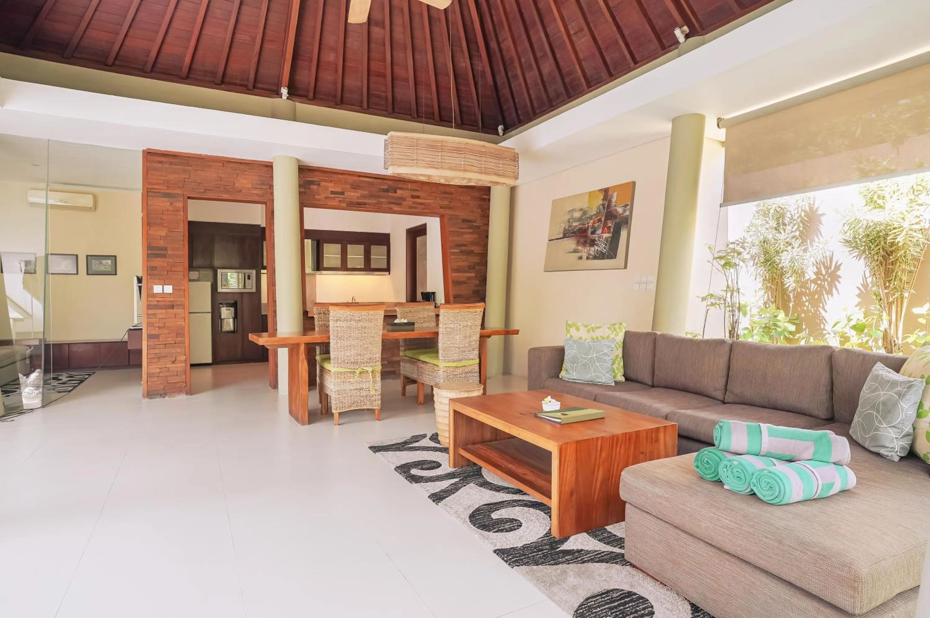 Living room in The Kasih Villas & Spa